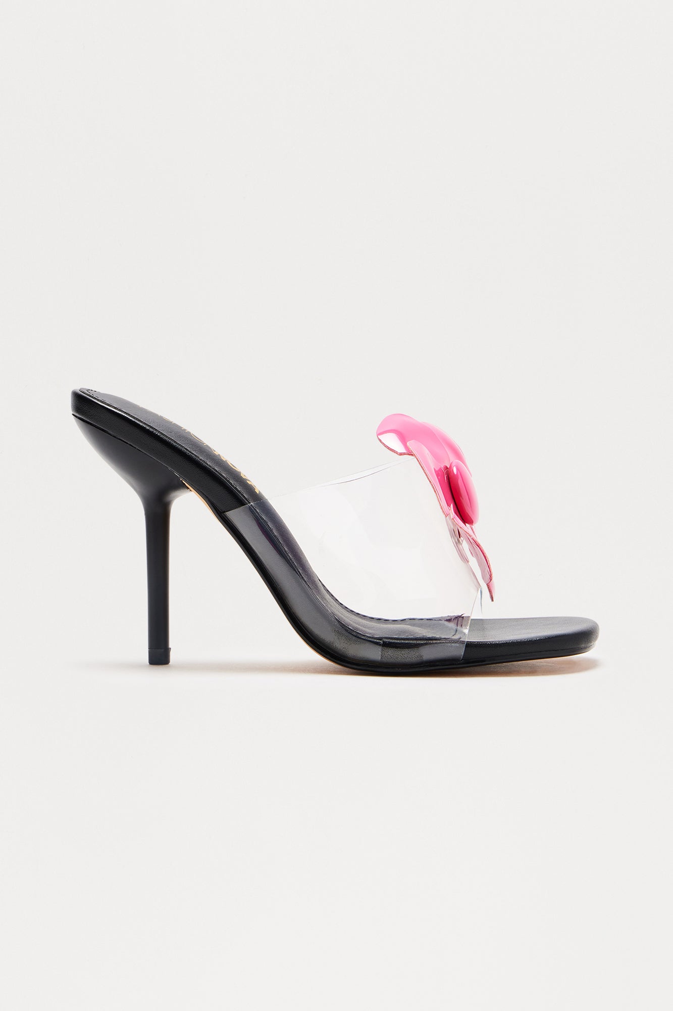 Floral Glamour Heels - Black/combo