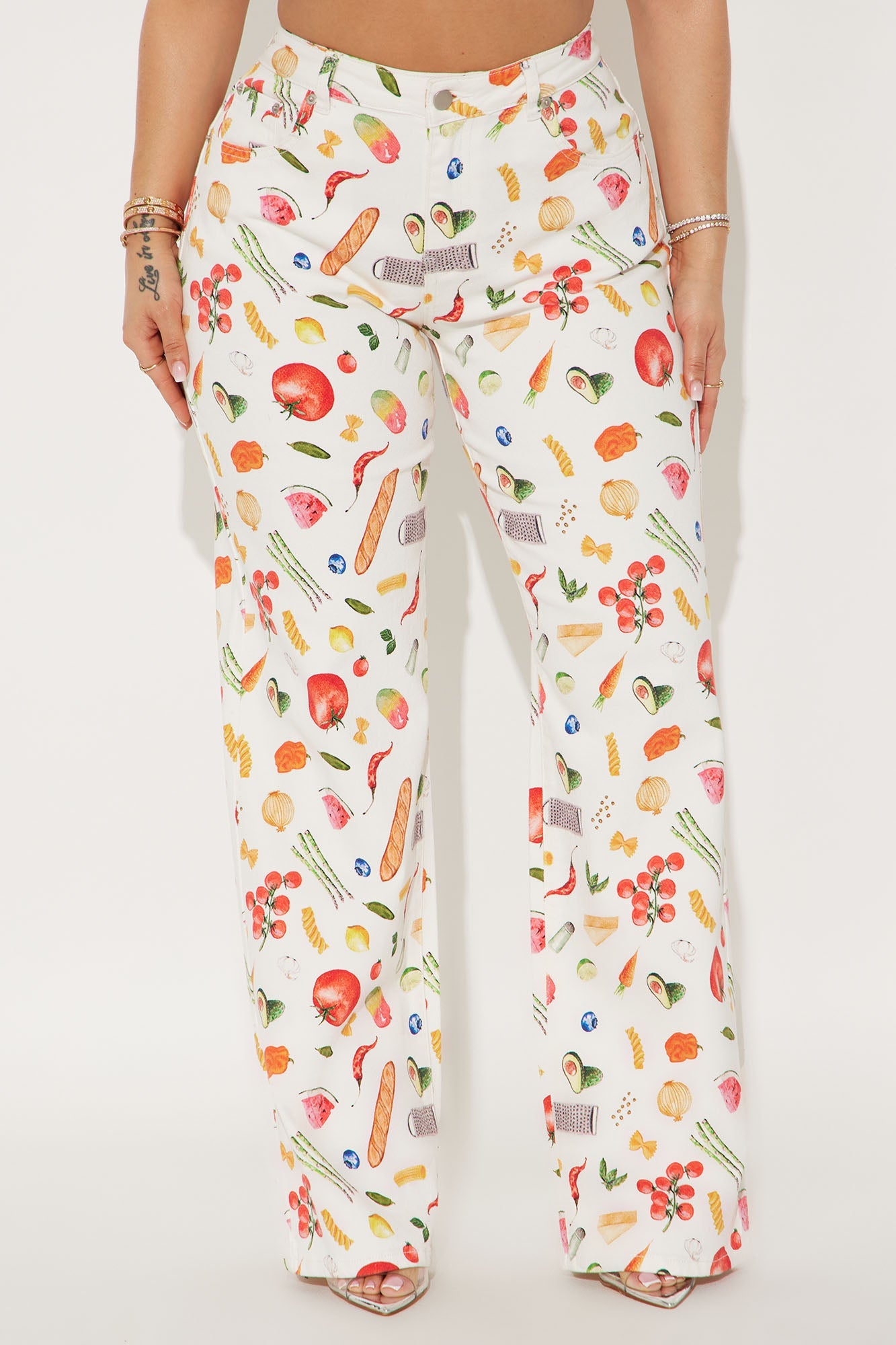 Secured The Goods Pant - White/combo