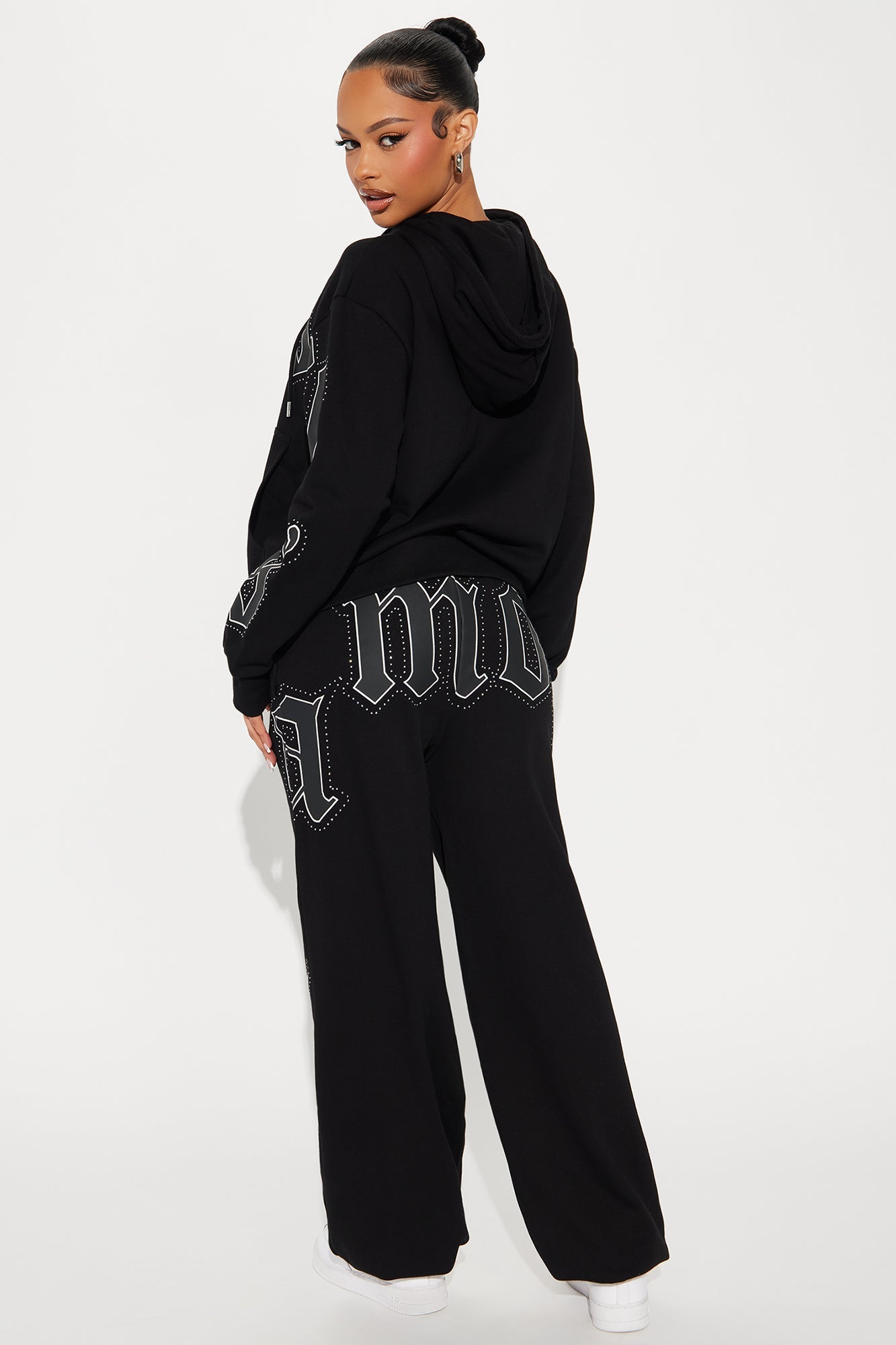 So Famous Jogger Pant Set - Black