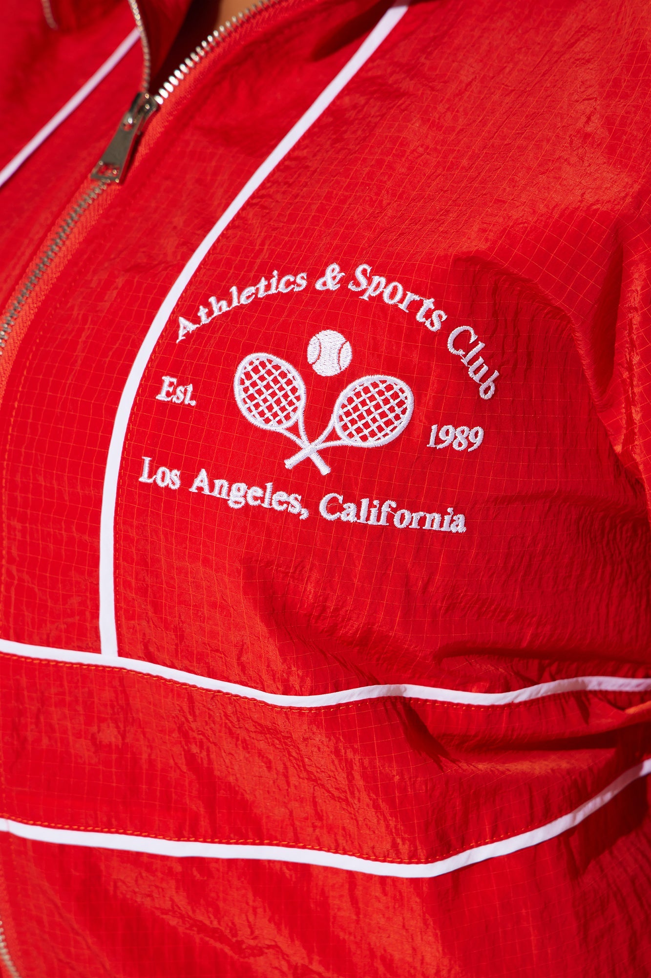 LA Sports Club Windbreaker - Red