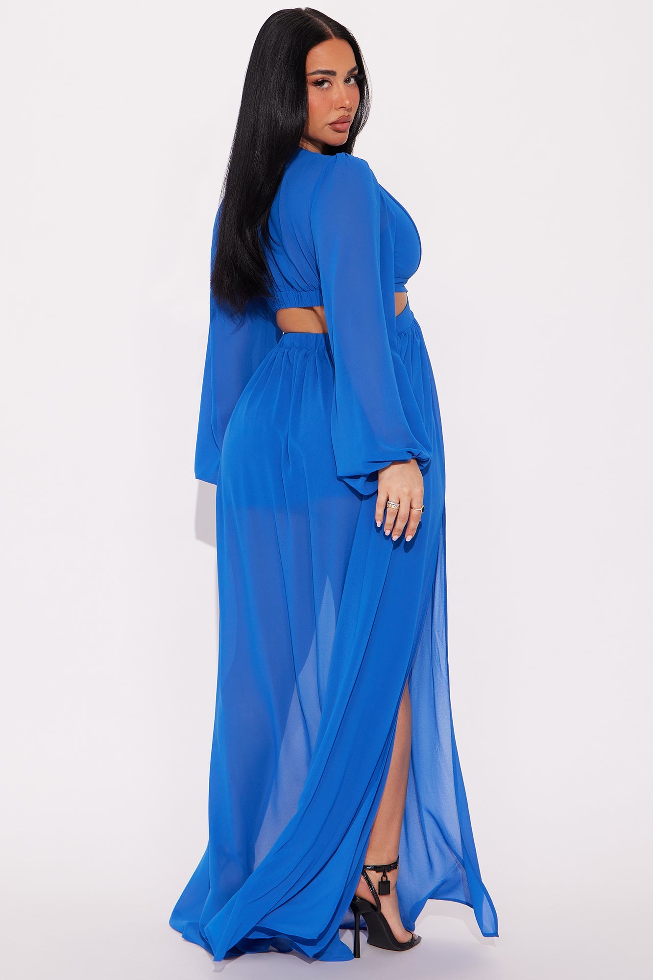 Natalia Maxi Dress - Blue