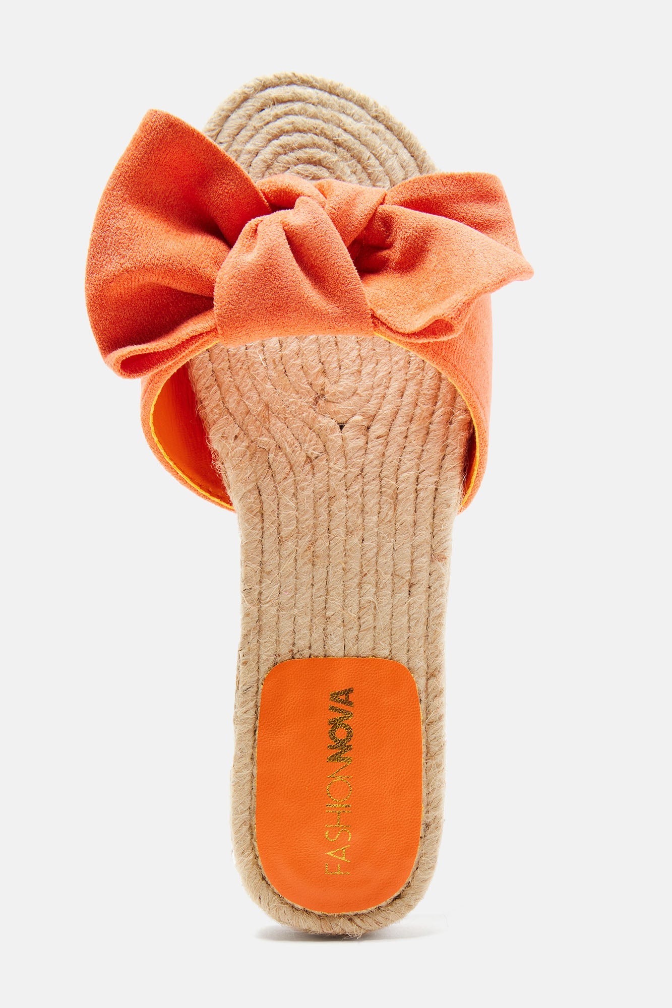 Off To Brunch Flat Sandals - Orange
