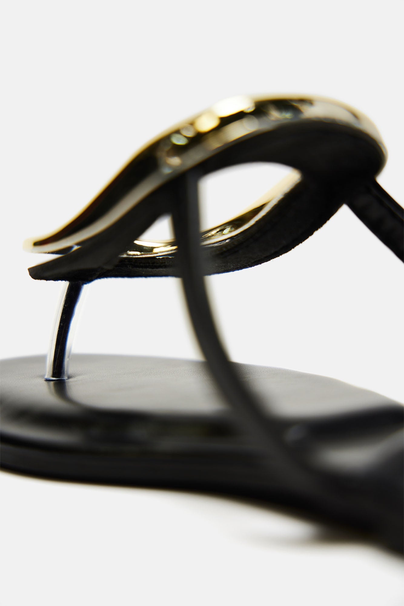 New Here Flat Sandals - Black