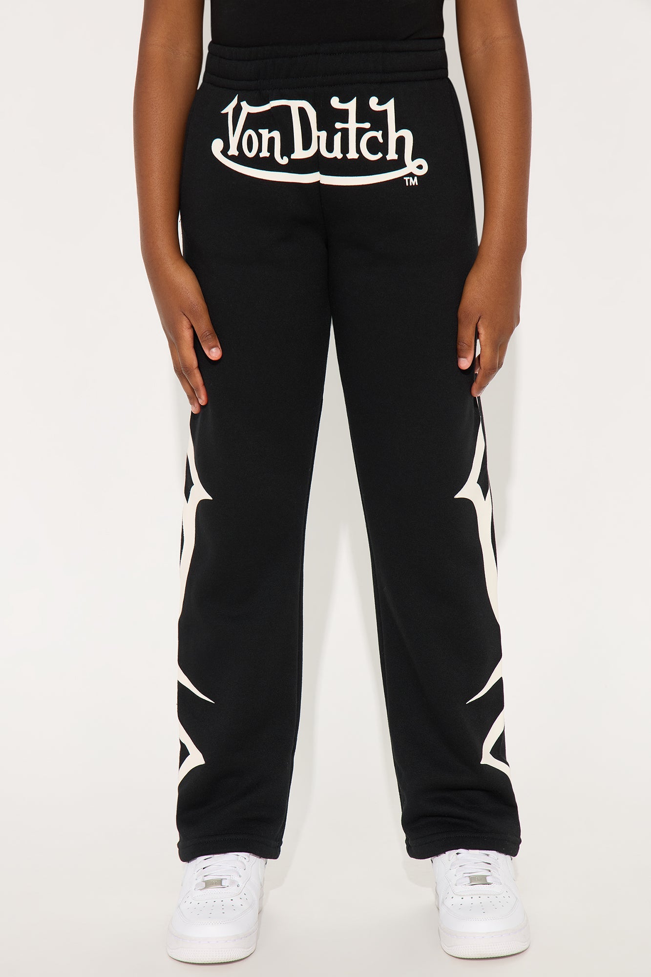 Mini Von Dutch Trendy Wide Leg Pant - Black/combo