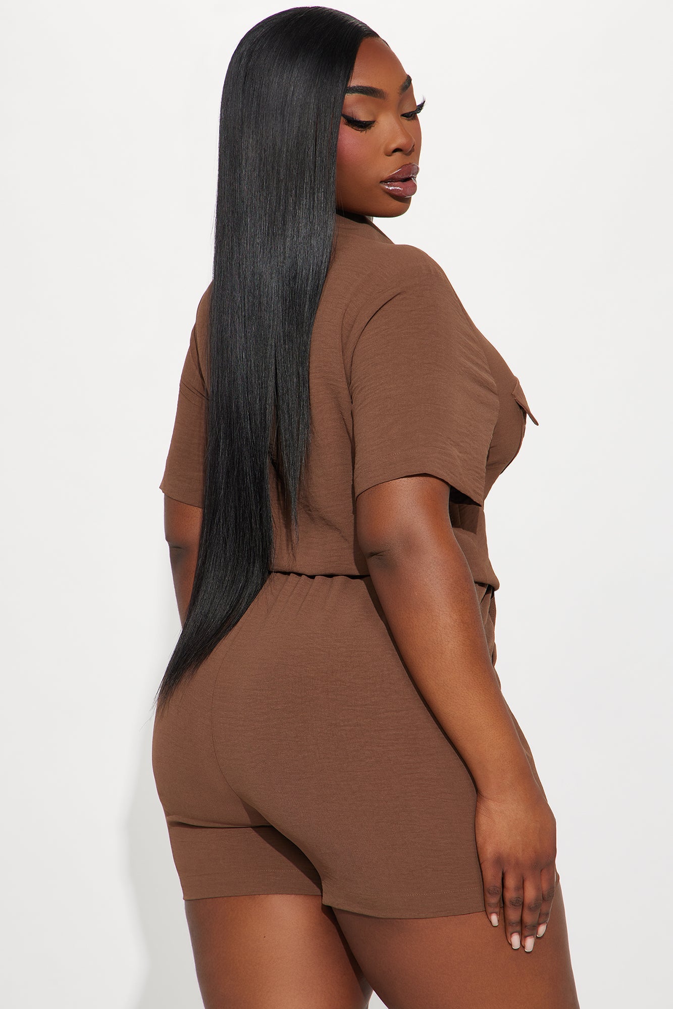 Maisie Romper - Chocolate