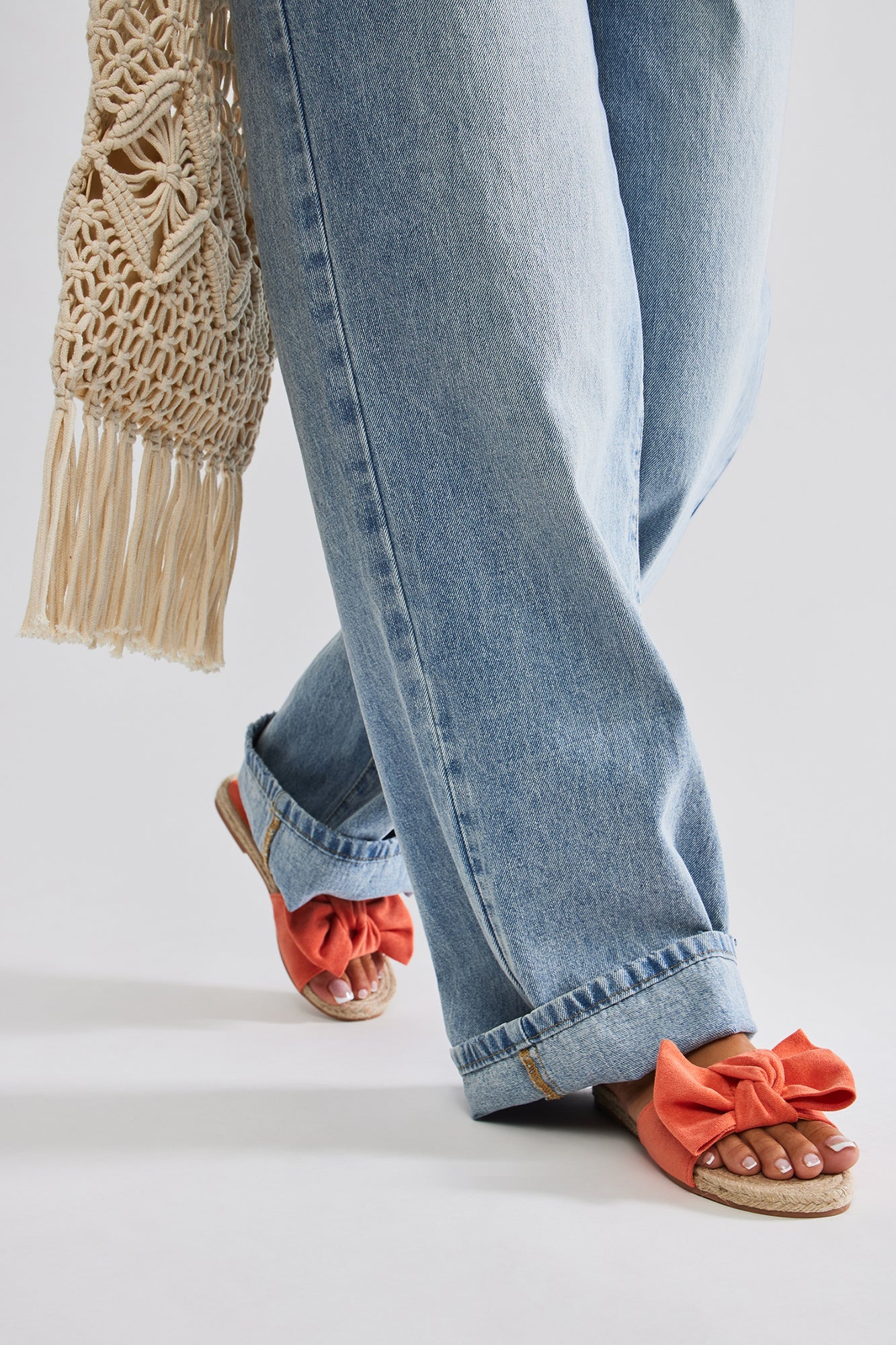 Off To Brunch Flat Sandals - Orange