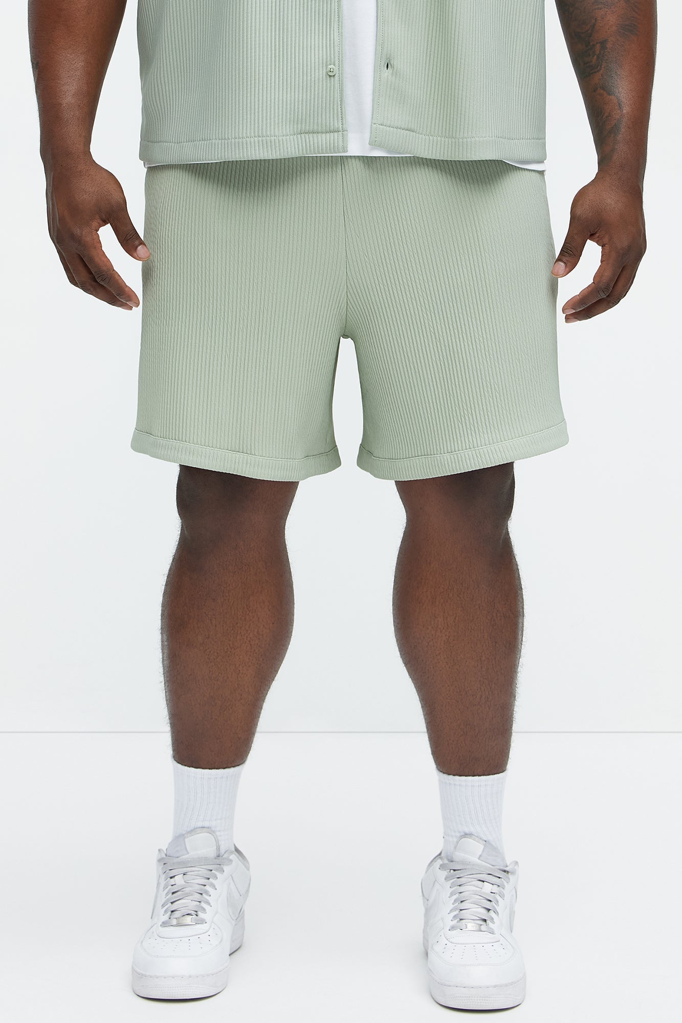 Show Up Basketball Short - Sage