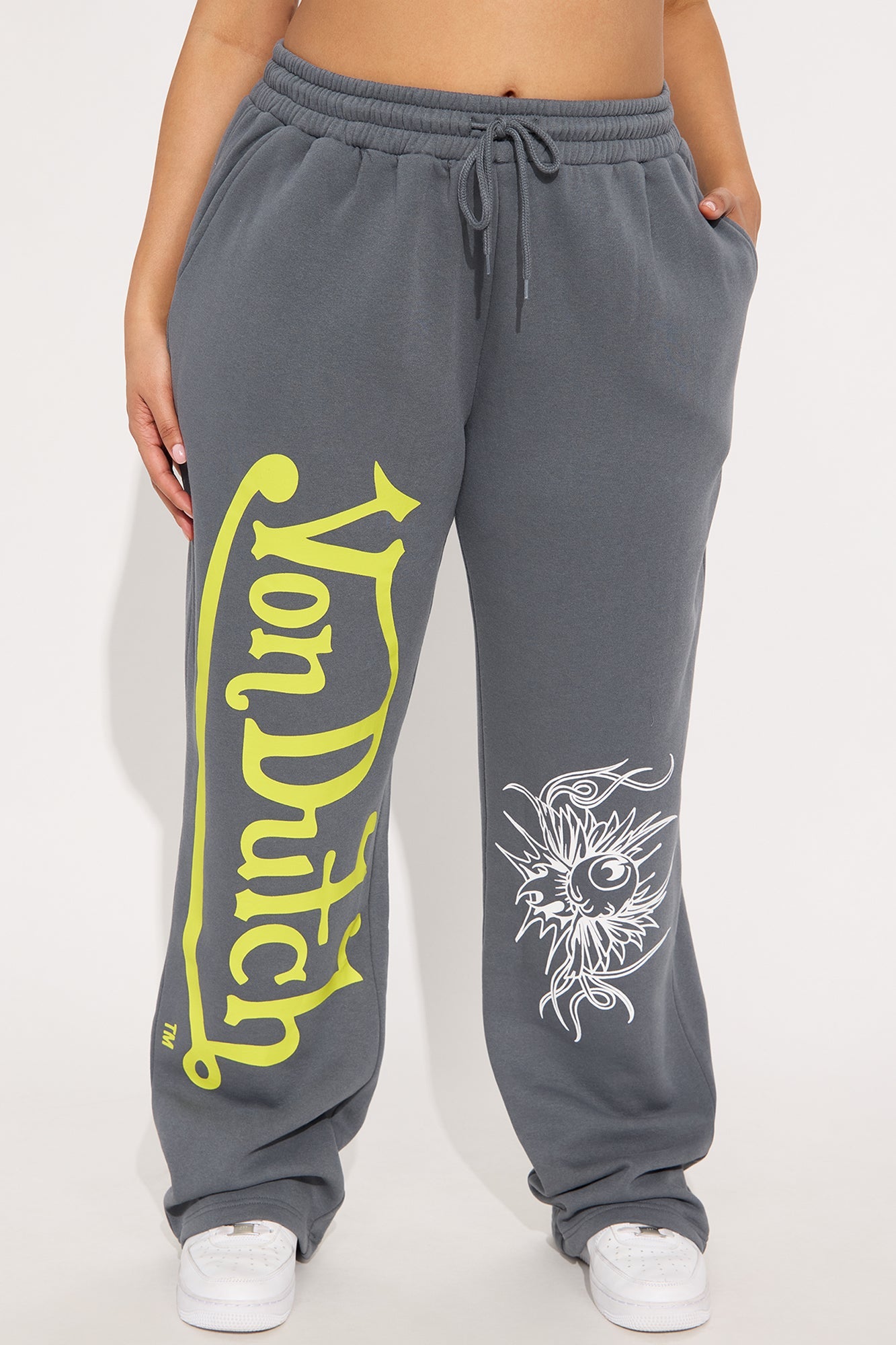 Von Dutch Full Throttle Pant - Charcoal/combo