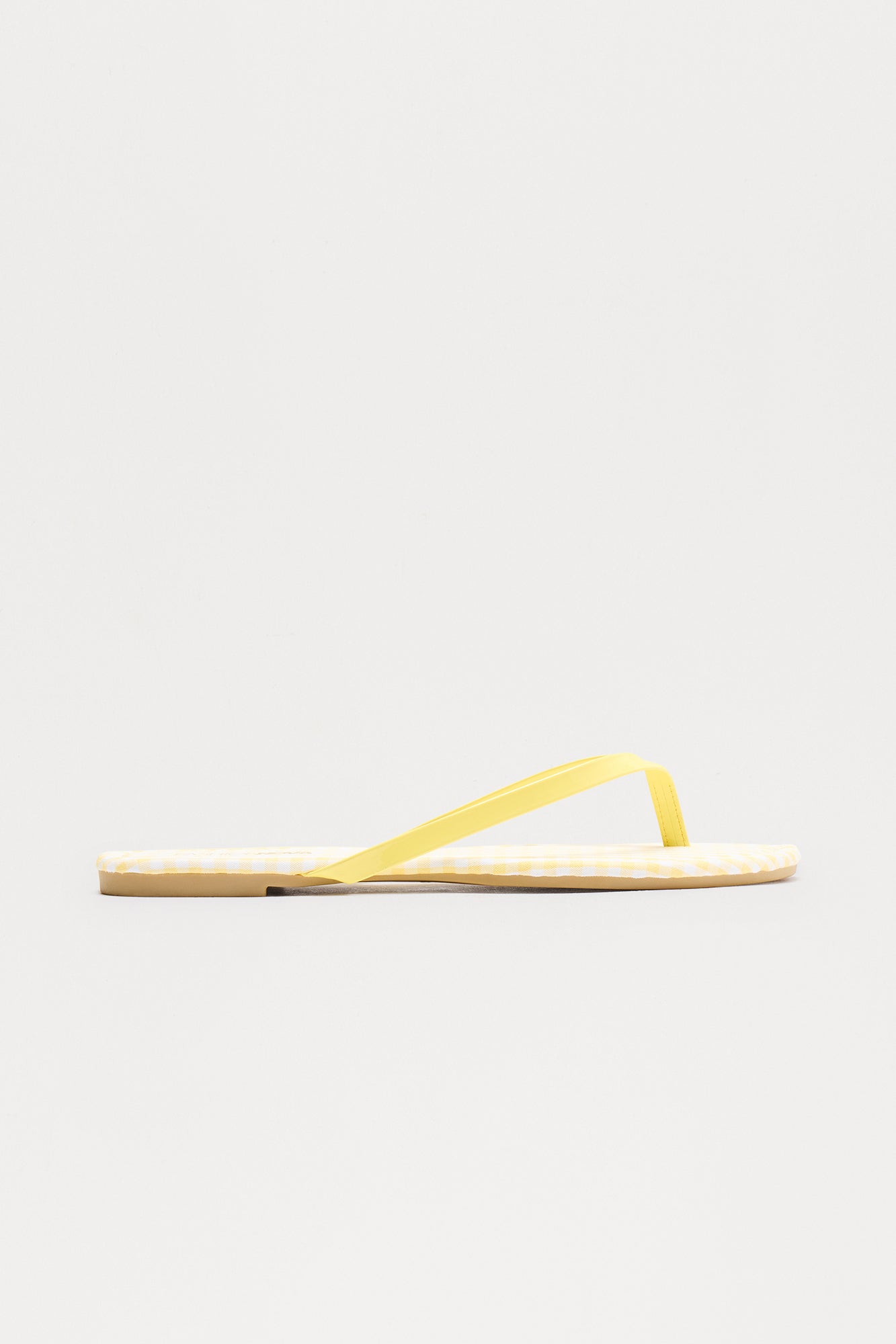 Malibu Picnic Flip Flops - Yellow/combo