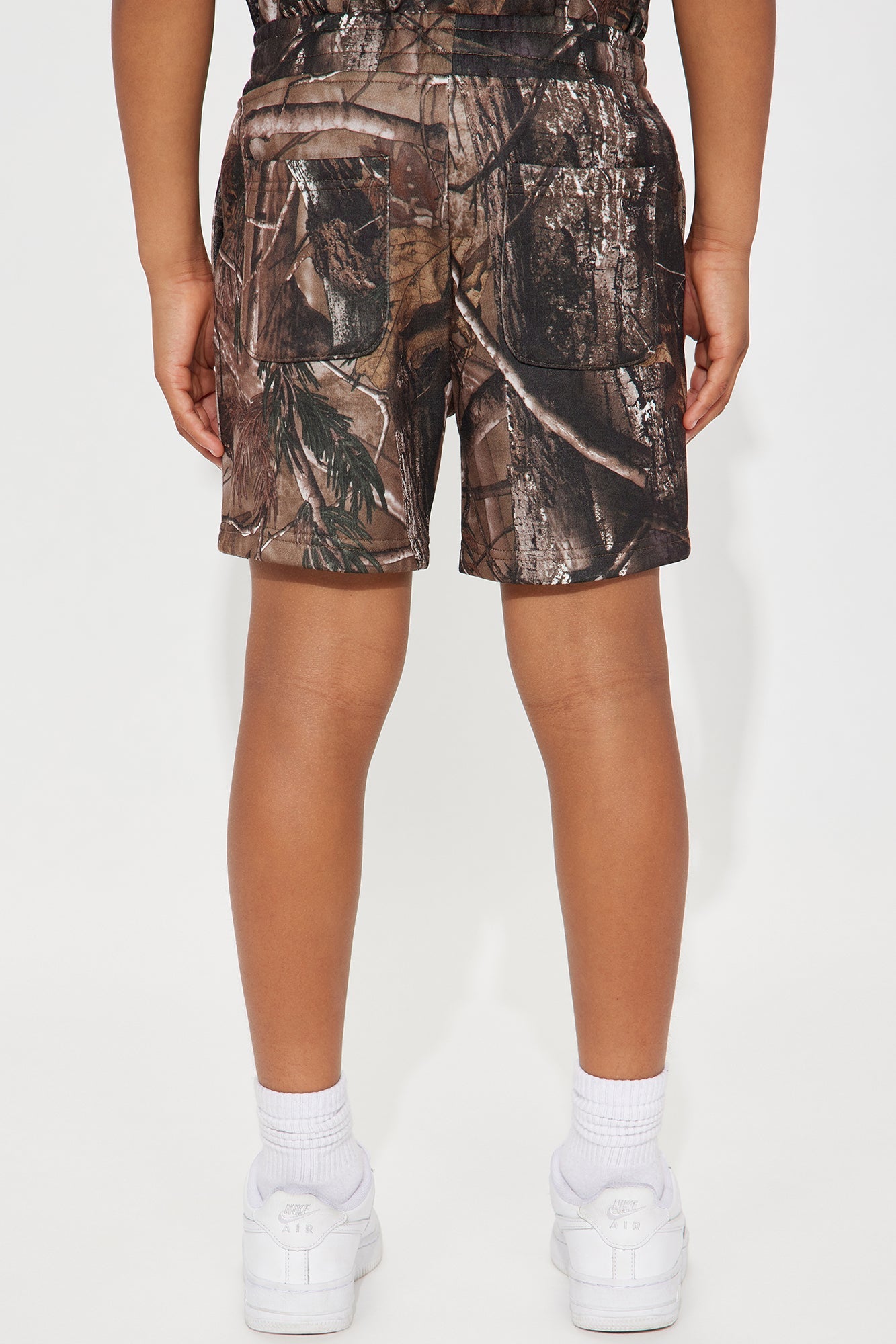Mini Kyal Relaxed Short - Brown Combo