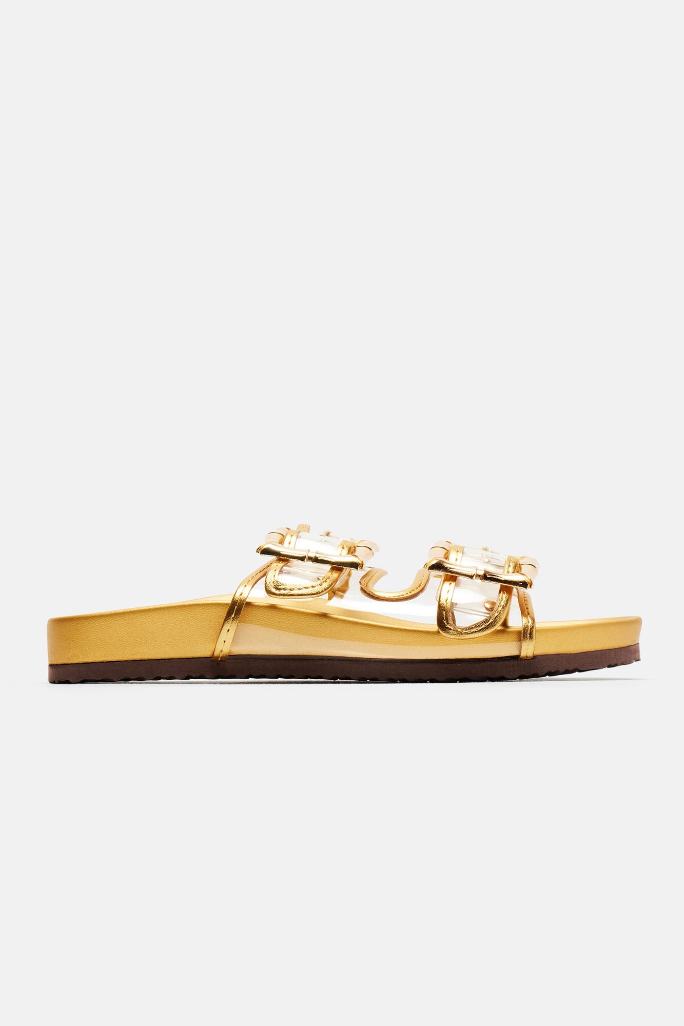 Lina Casual Slides - Gold