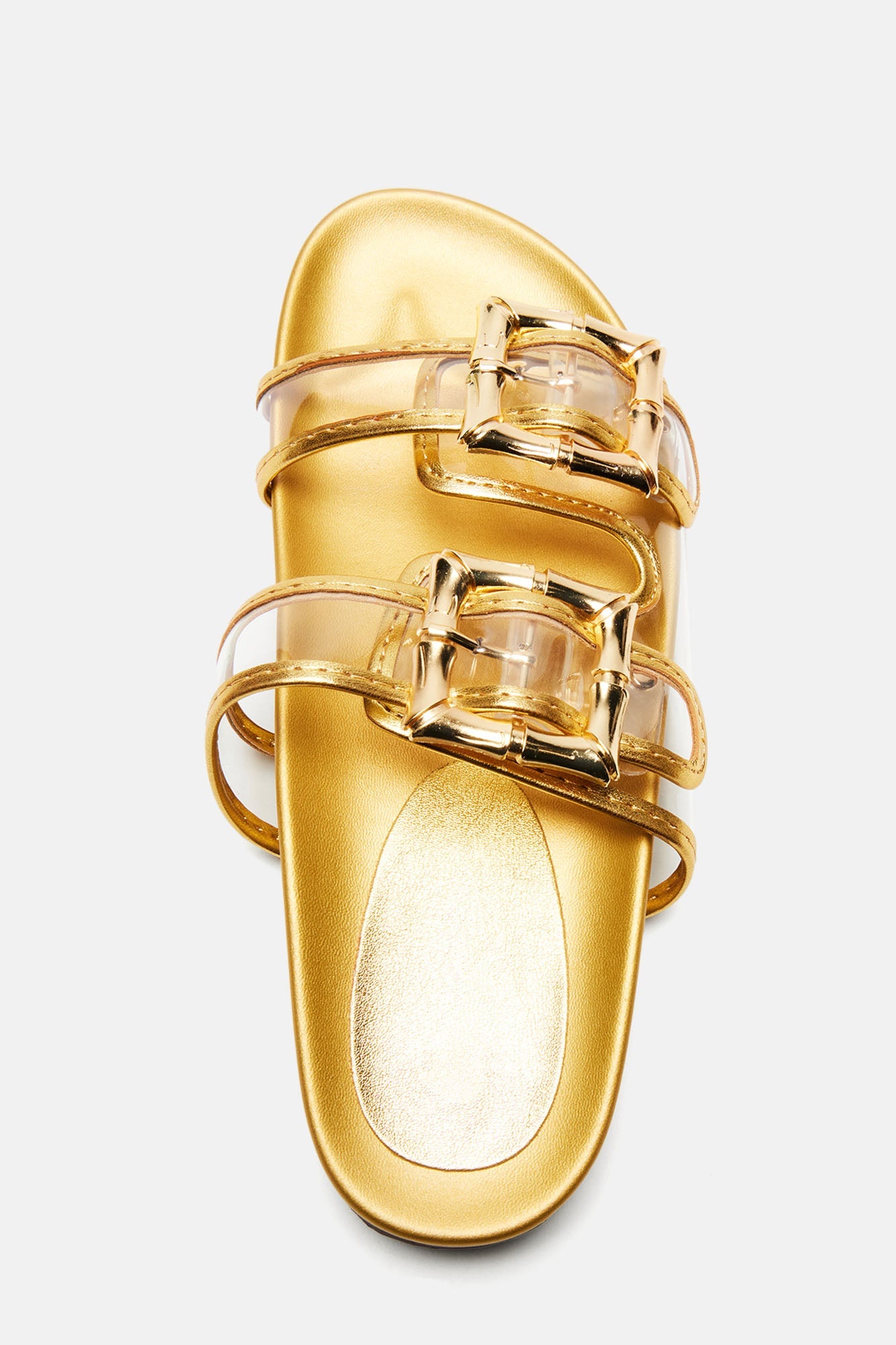 Lina Casual Slides - Gold