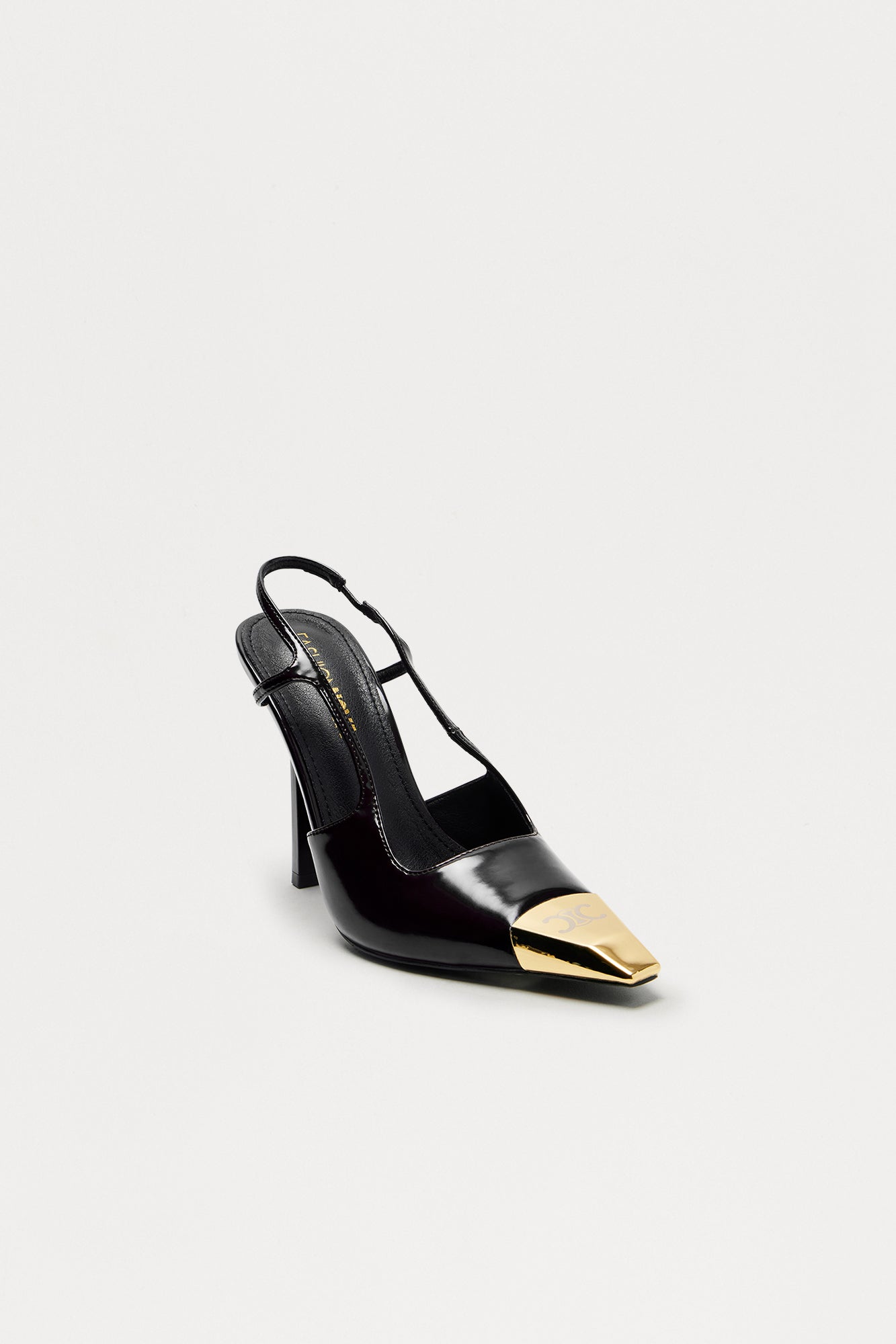 Stamp It Slingback Pumps - Black