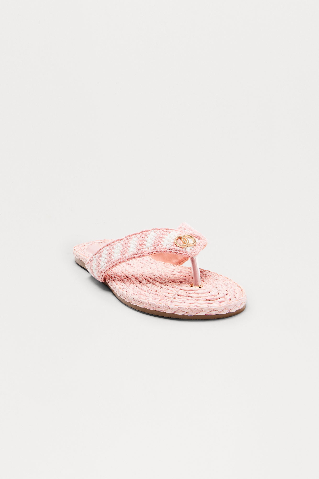 Hawaii Beaches Sandals - White/Pink
