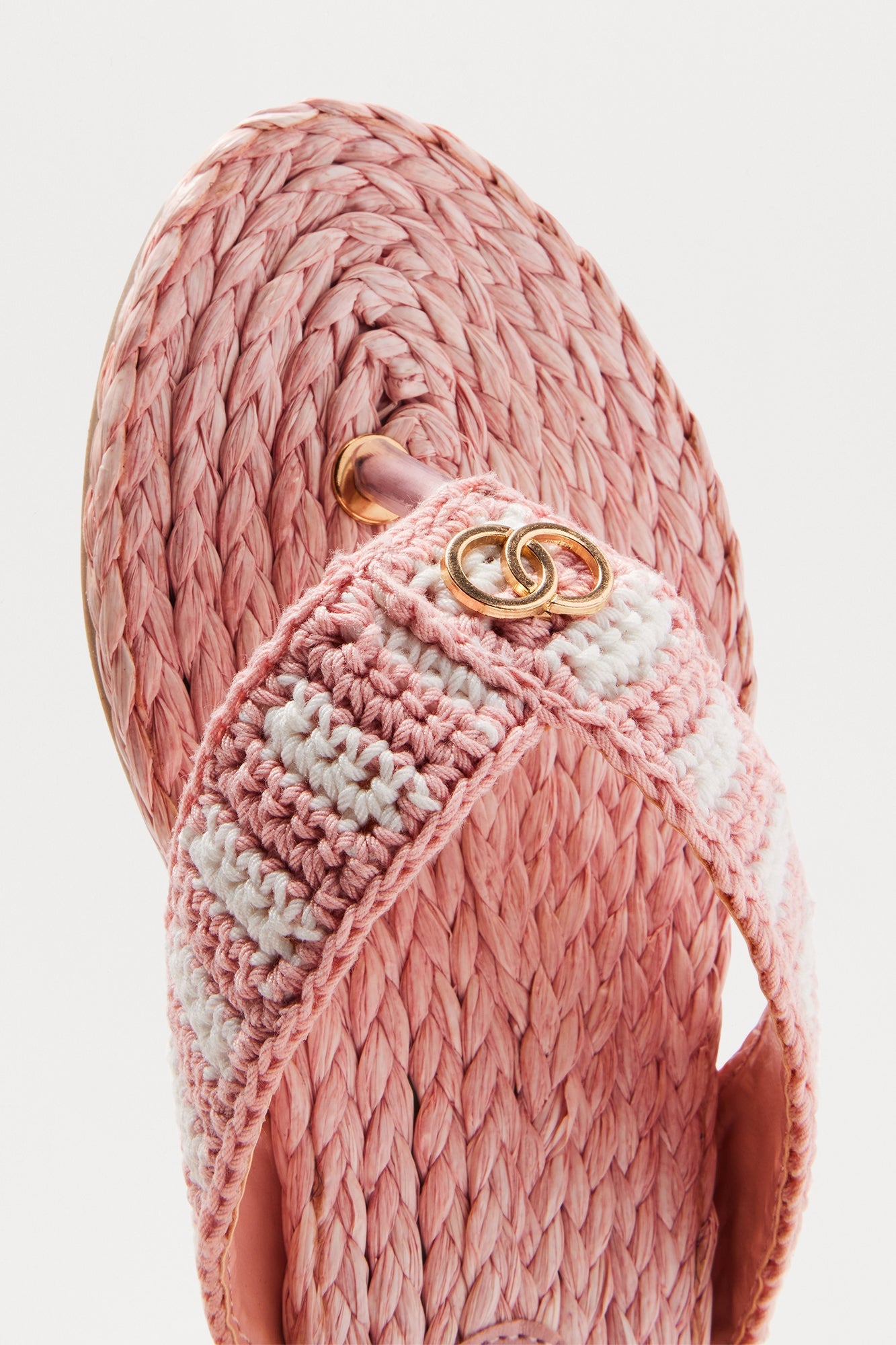 Hawaii Beaches Sandals - White/Pink