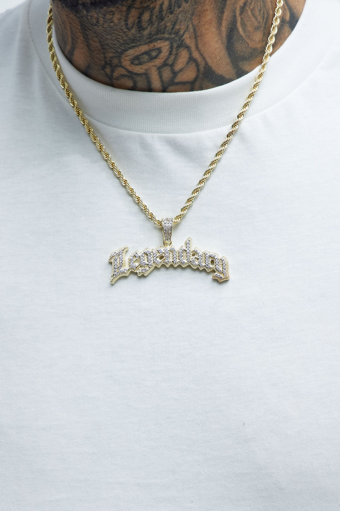 Legendary Iced Out Necklace - Gold