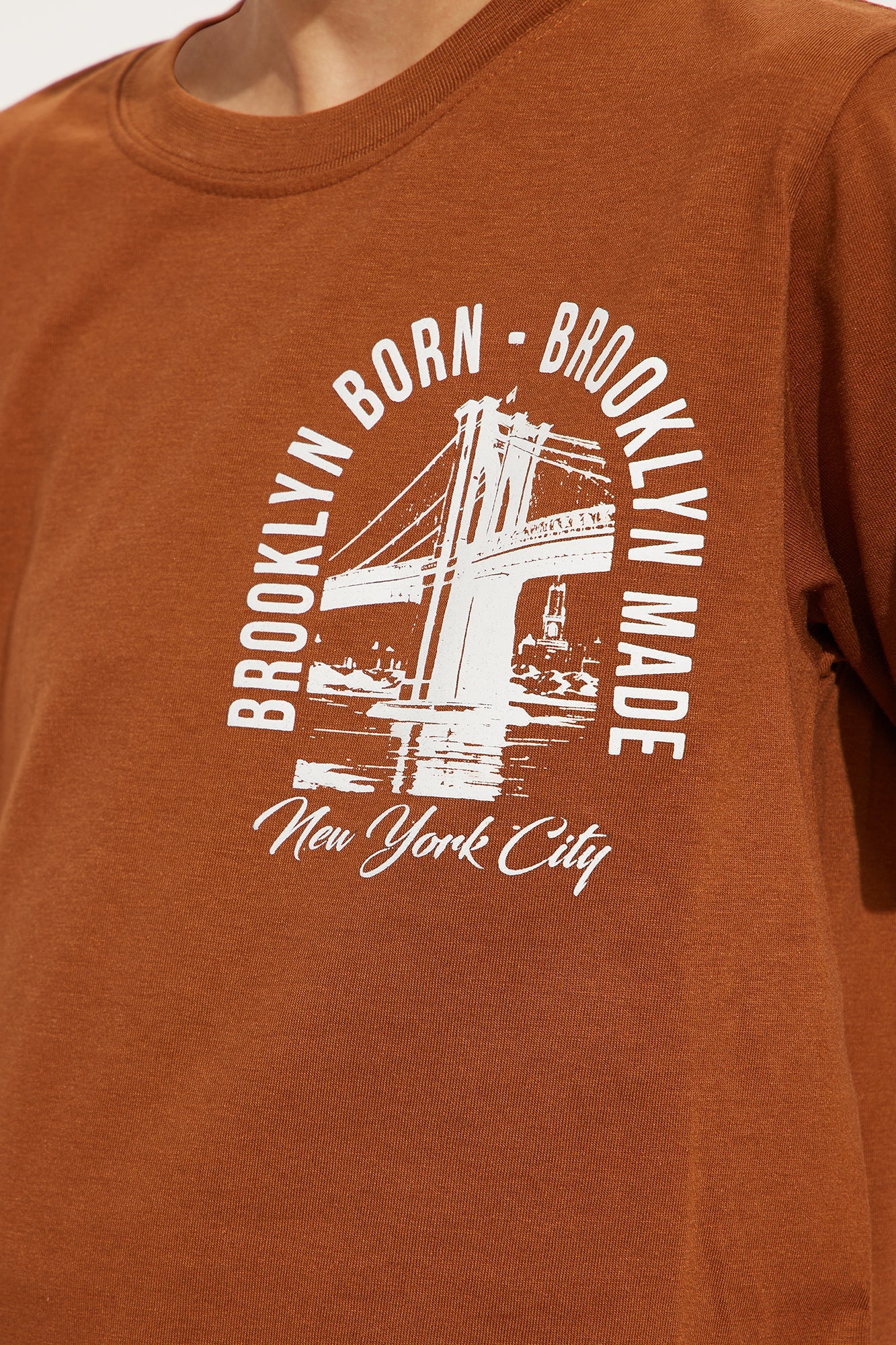 Mini Brooklyn Raised Front/Back Pant Set - Brown/combo