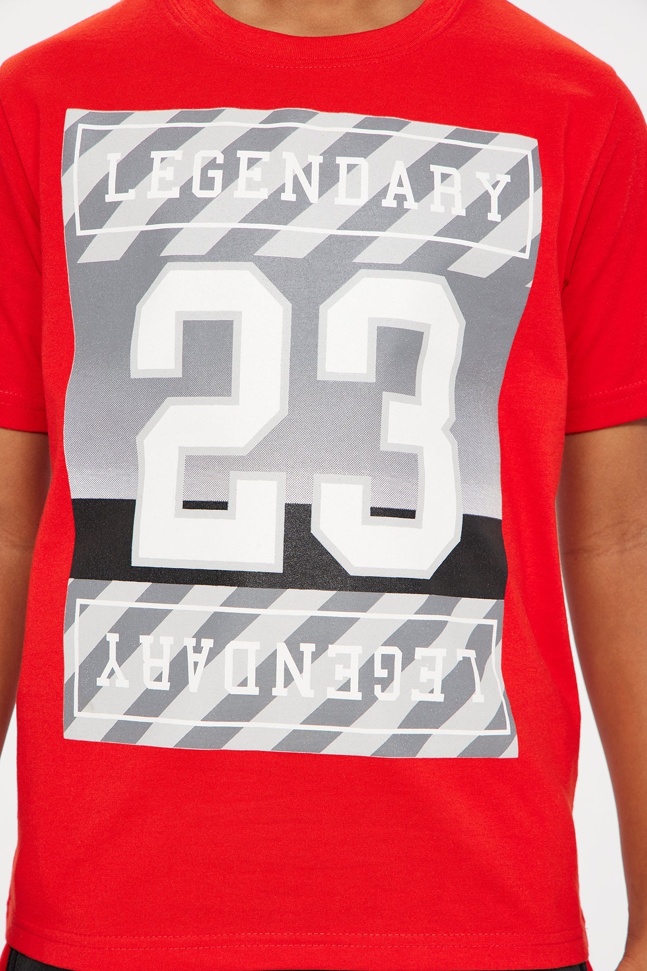 Mini Legendary 23 Jogger Set - Red