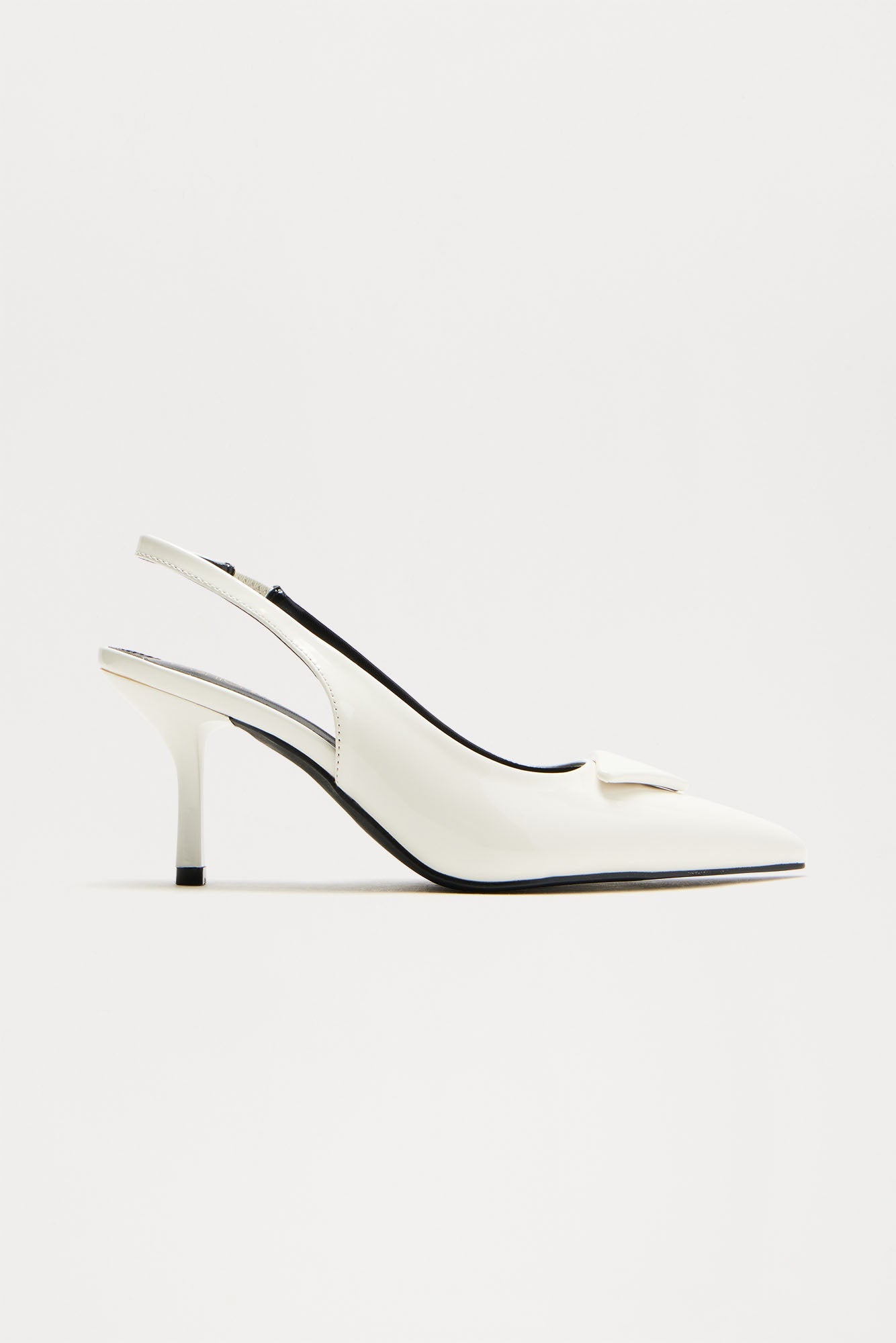 Chevelle Slingback Pumps - White