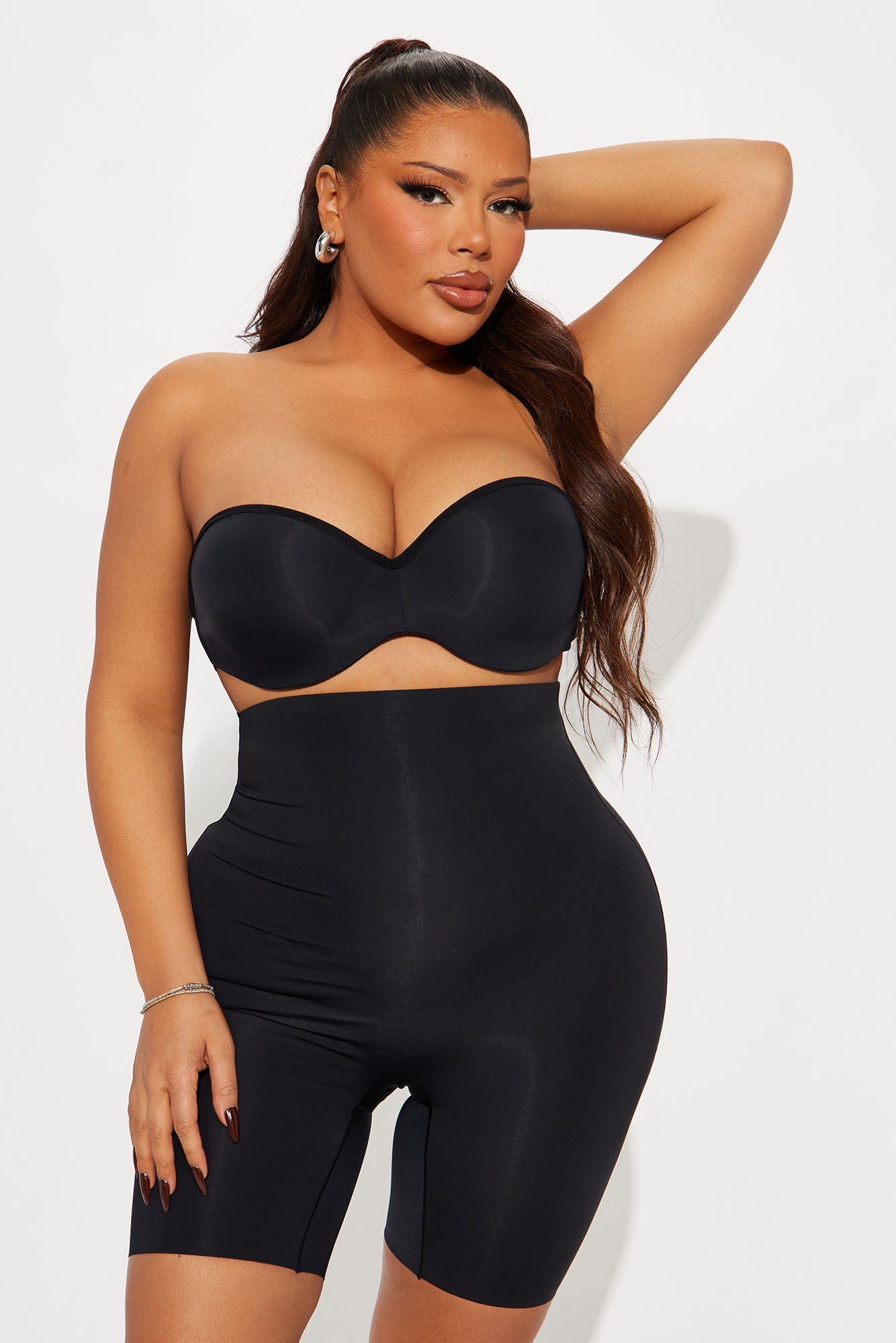 Look Back At Me Shaping Shorts - Black