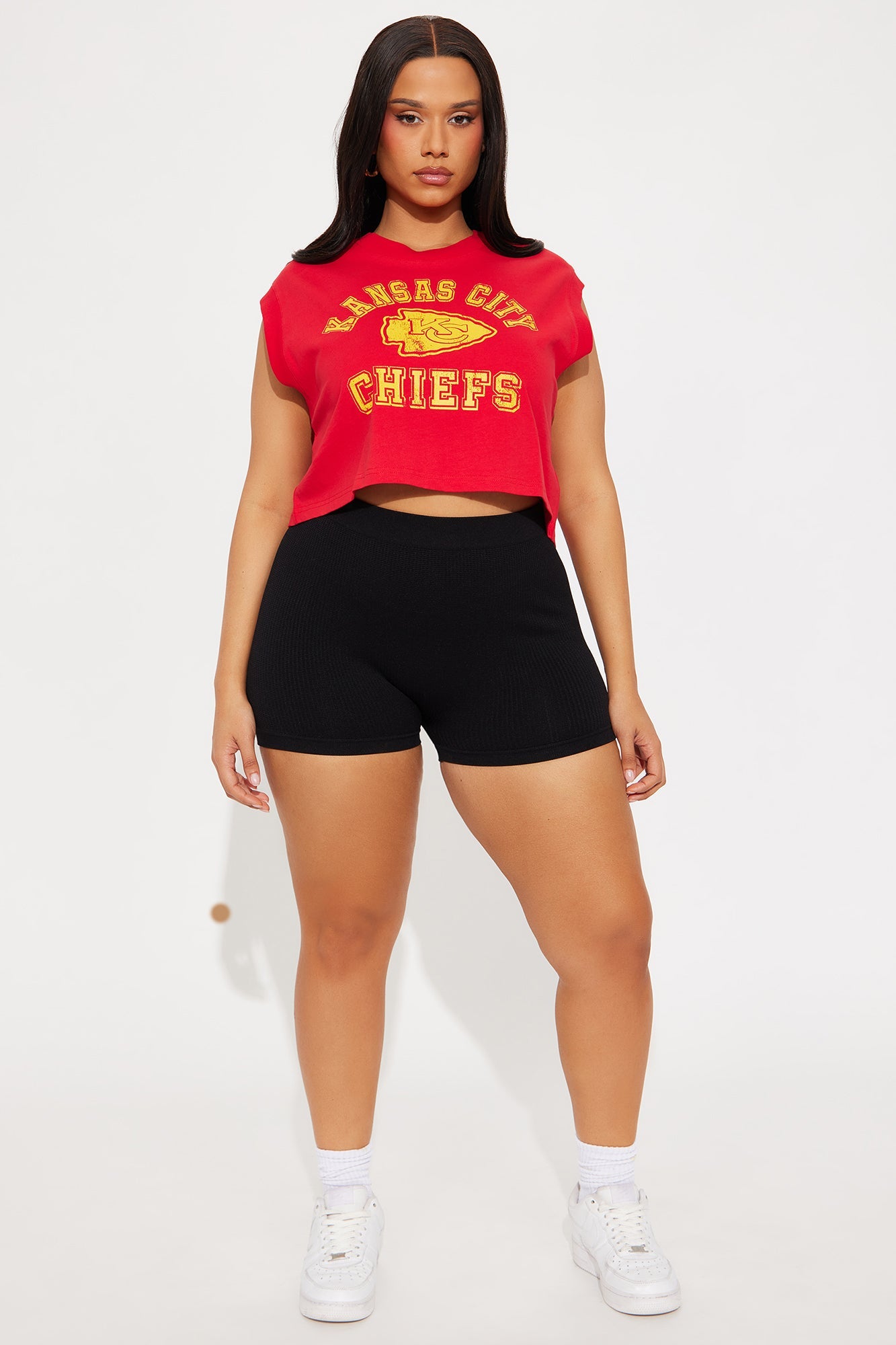 Kansas City Chiefs Washed Tank Top - Red