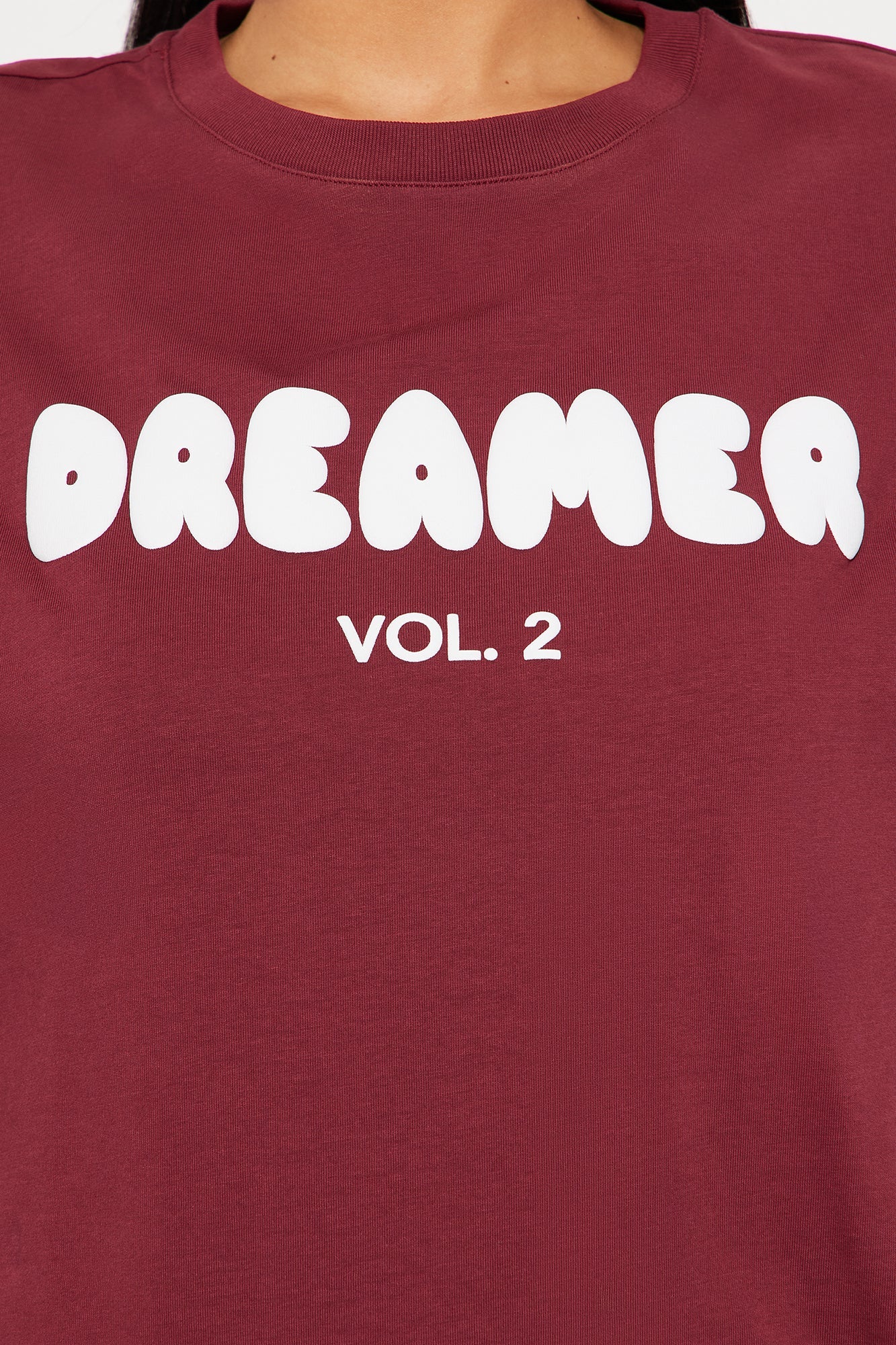 City Of Dreamers Short Set - Burgundy