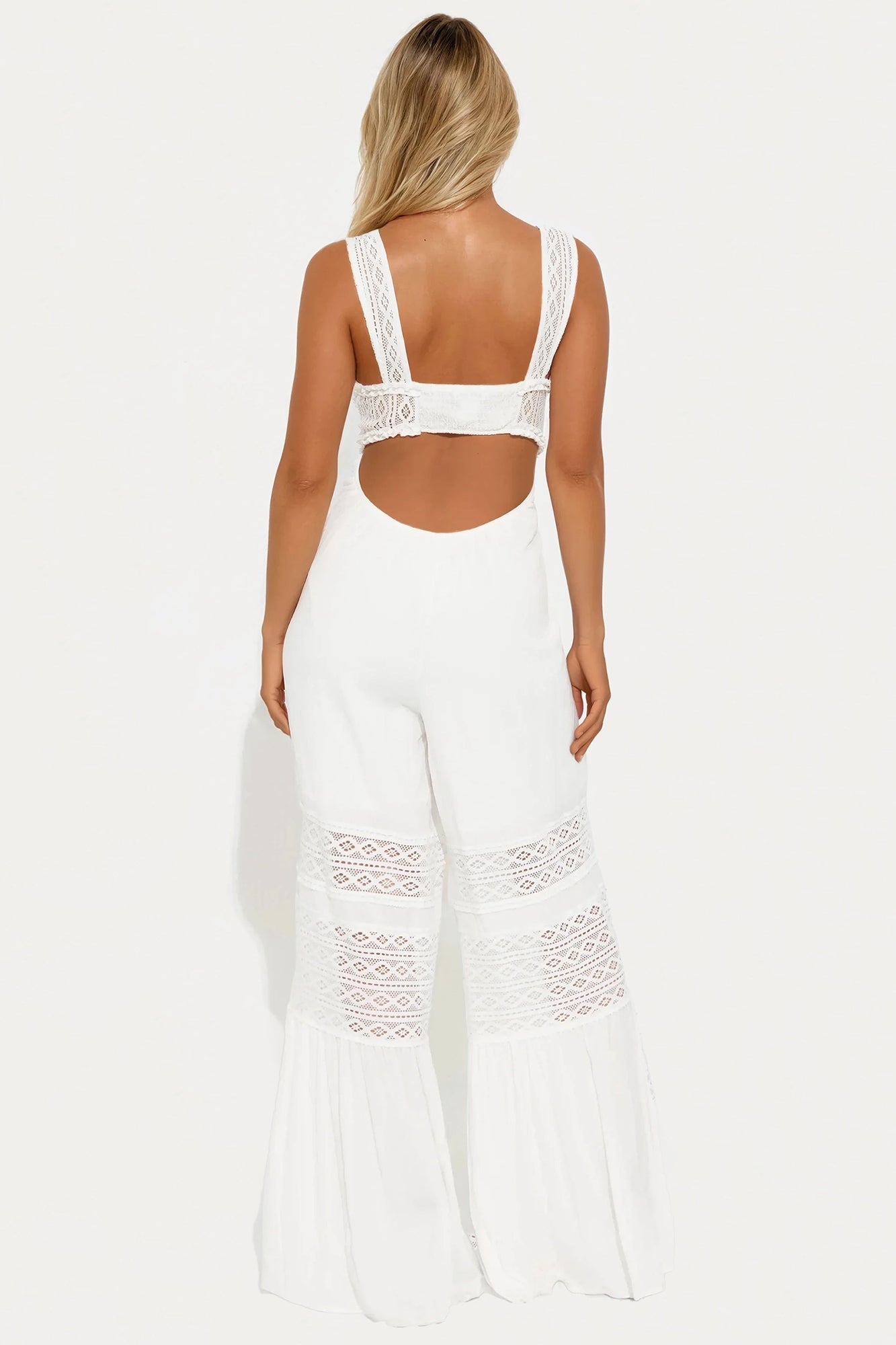 Free Spirit Jumpsuit - White