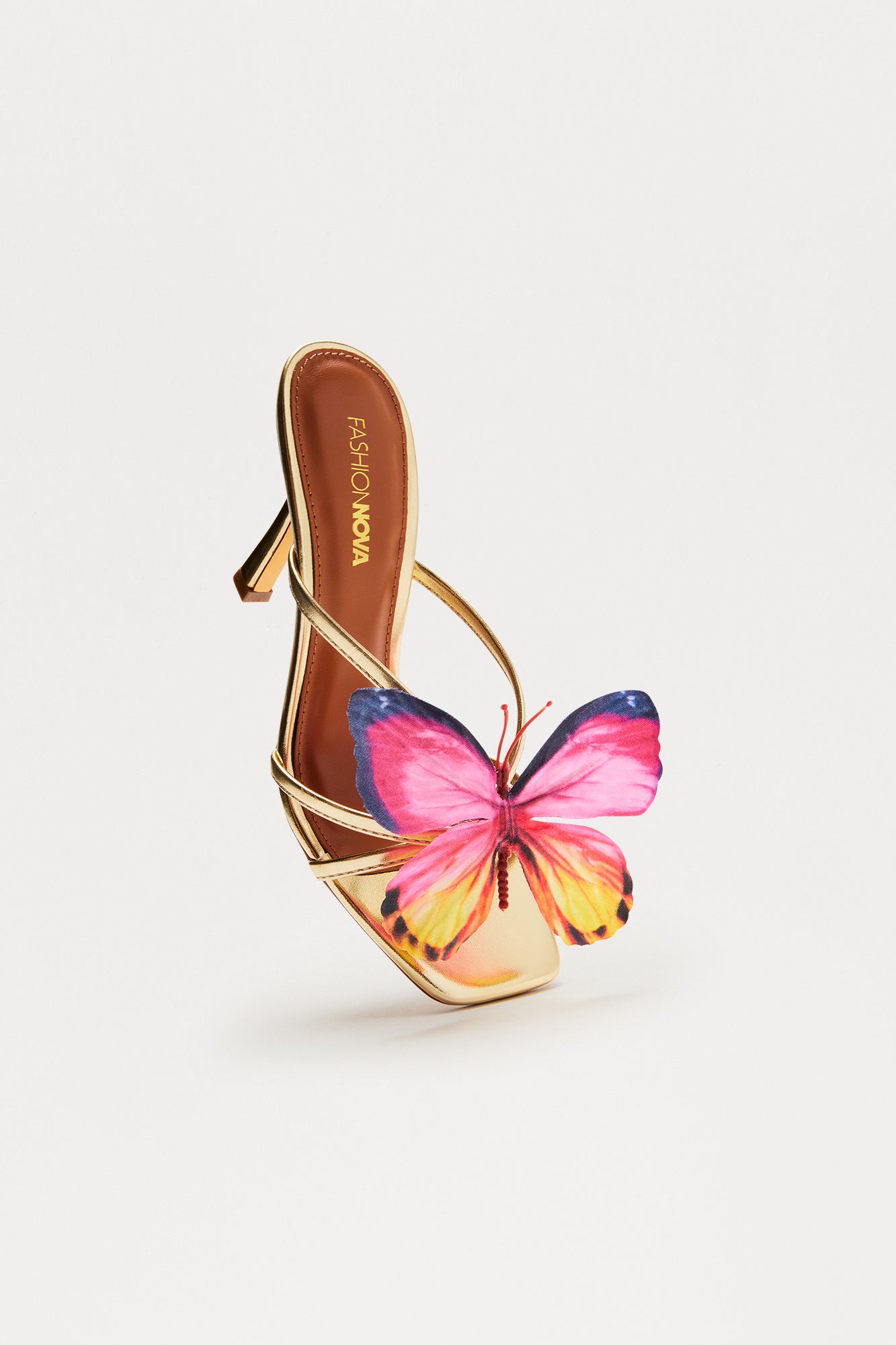 Pixie Dust Butterfly Heels - Gold