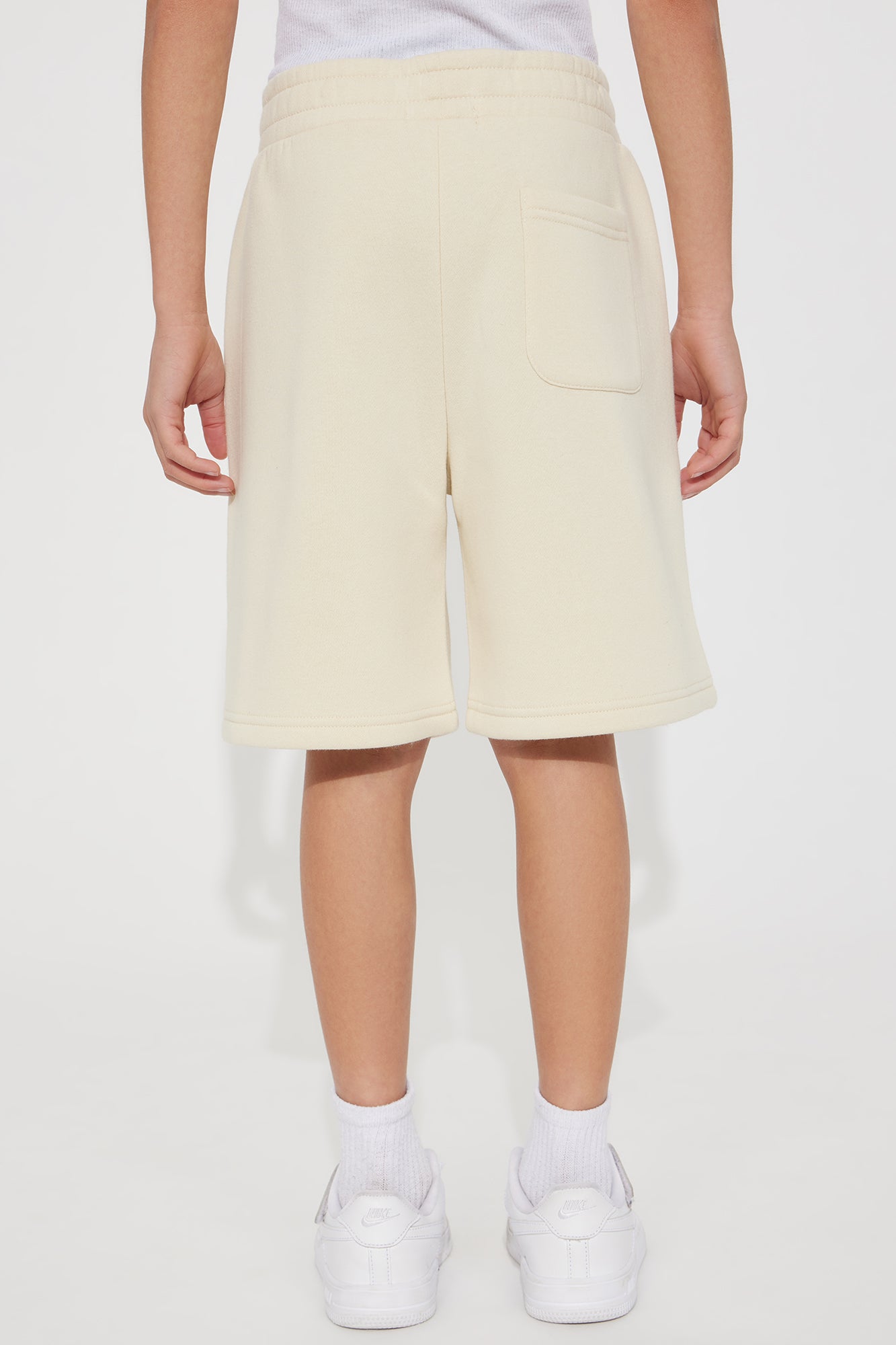 Mini Tyson Dope Barbed Wire Sweatshorts - Cream