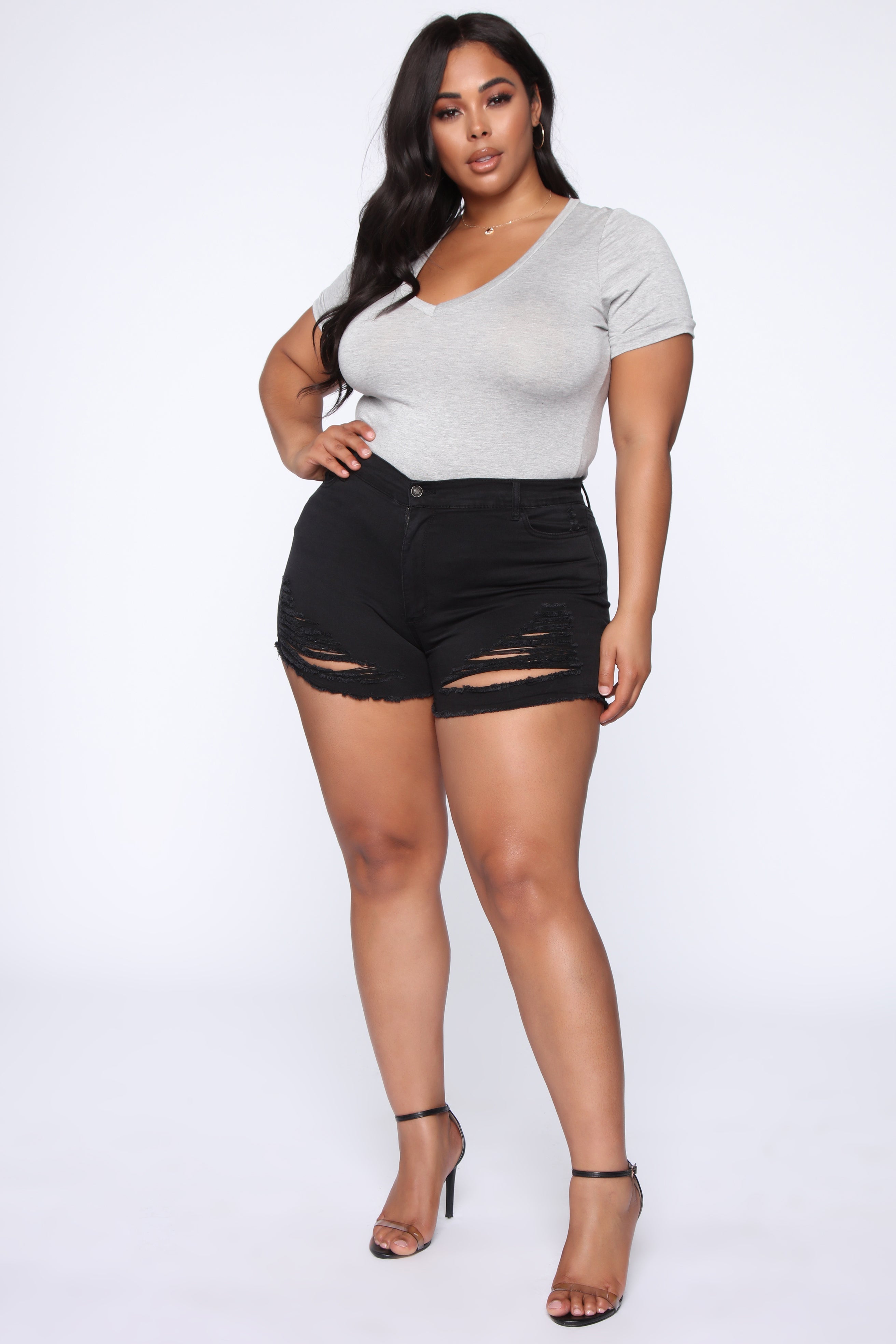 Sorry Mom Shorts - Black