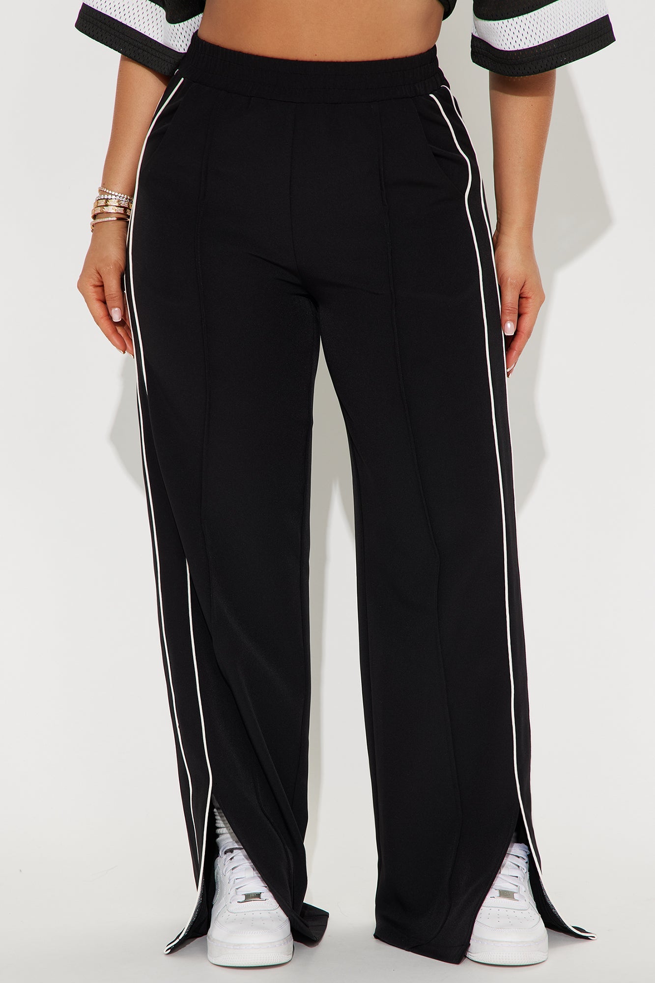 Gillian Track Trouser Pant - Black