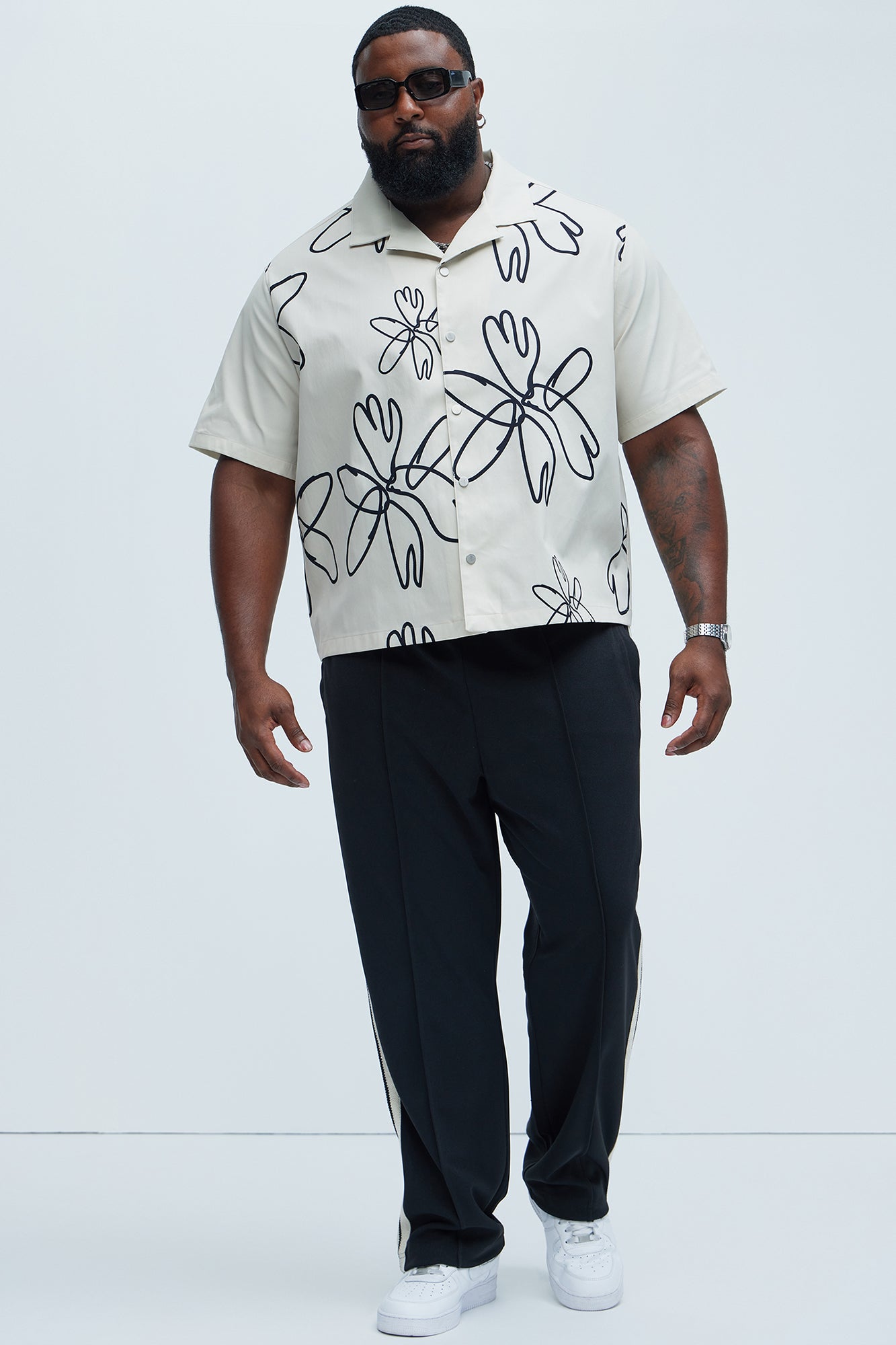 Carver Graffiti Shirt - Off White