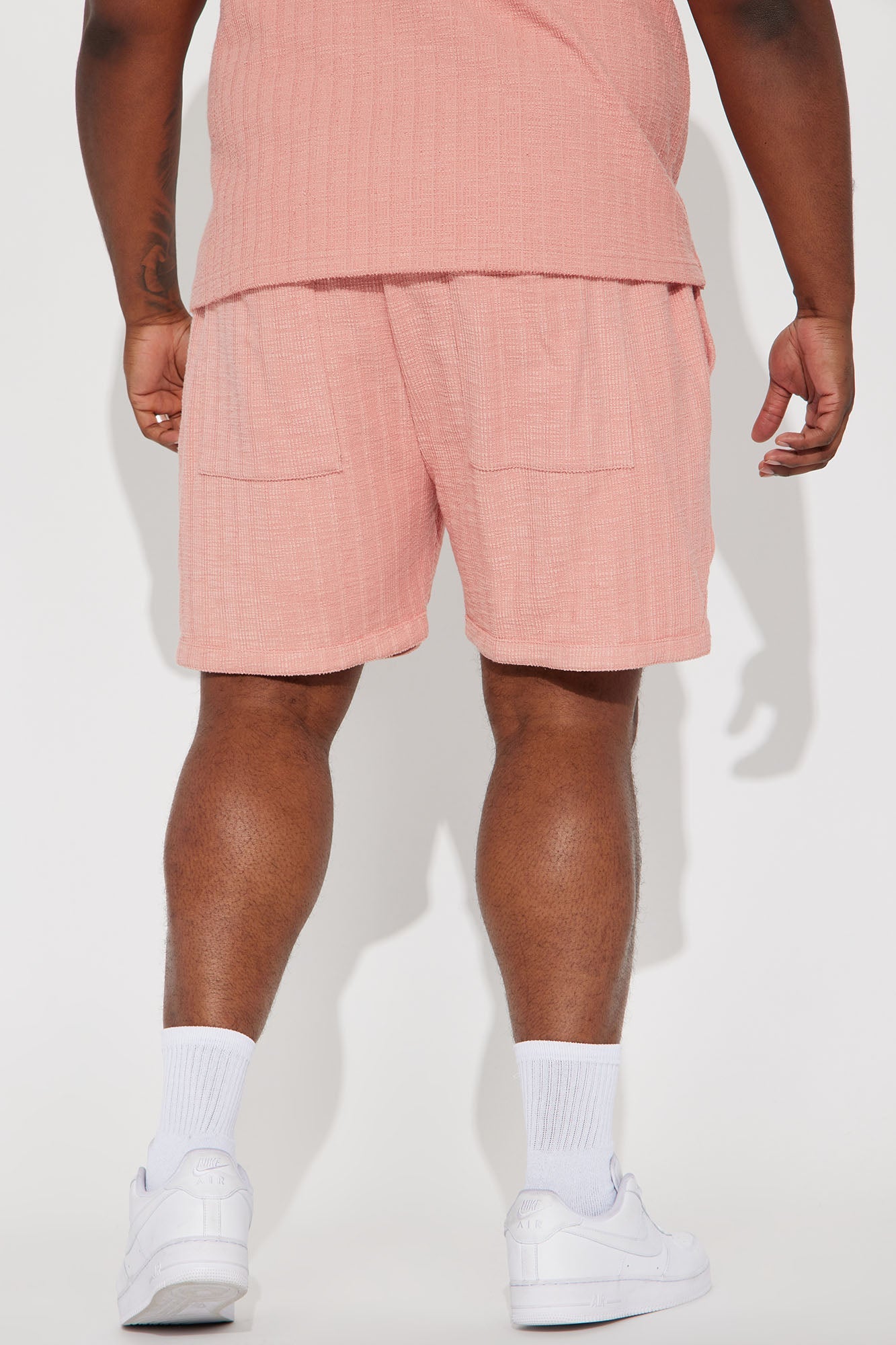 Dean Textured Short - Mauve