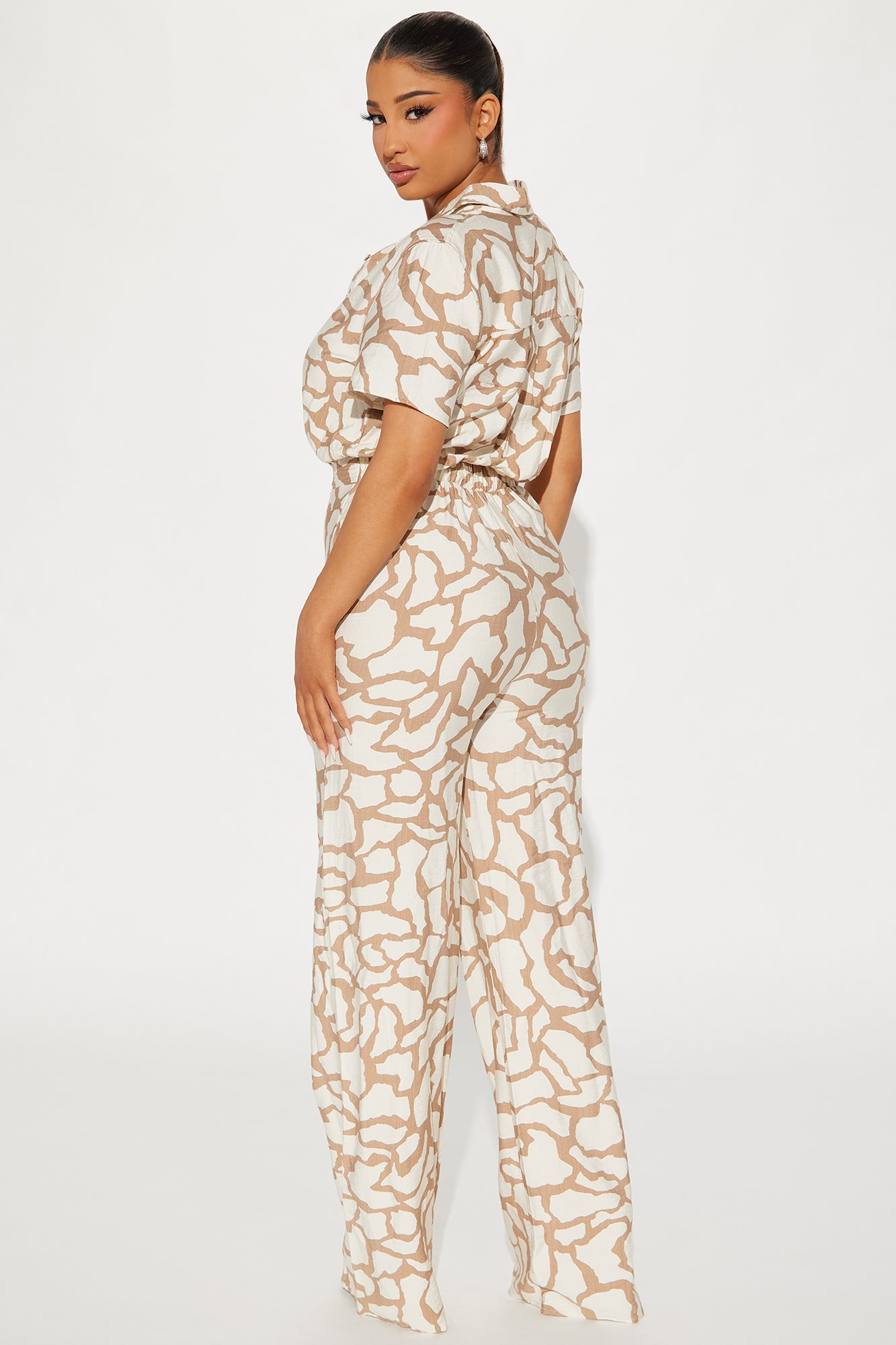 Leila Jumpsuit - Taupe