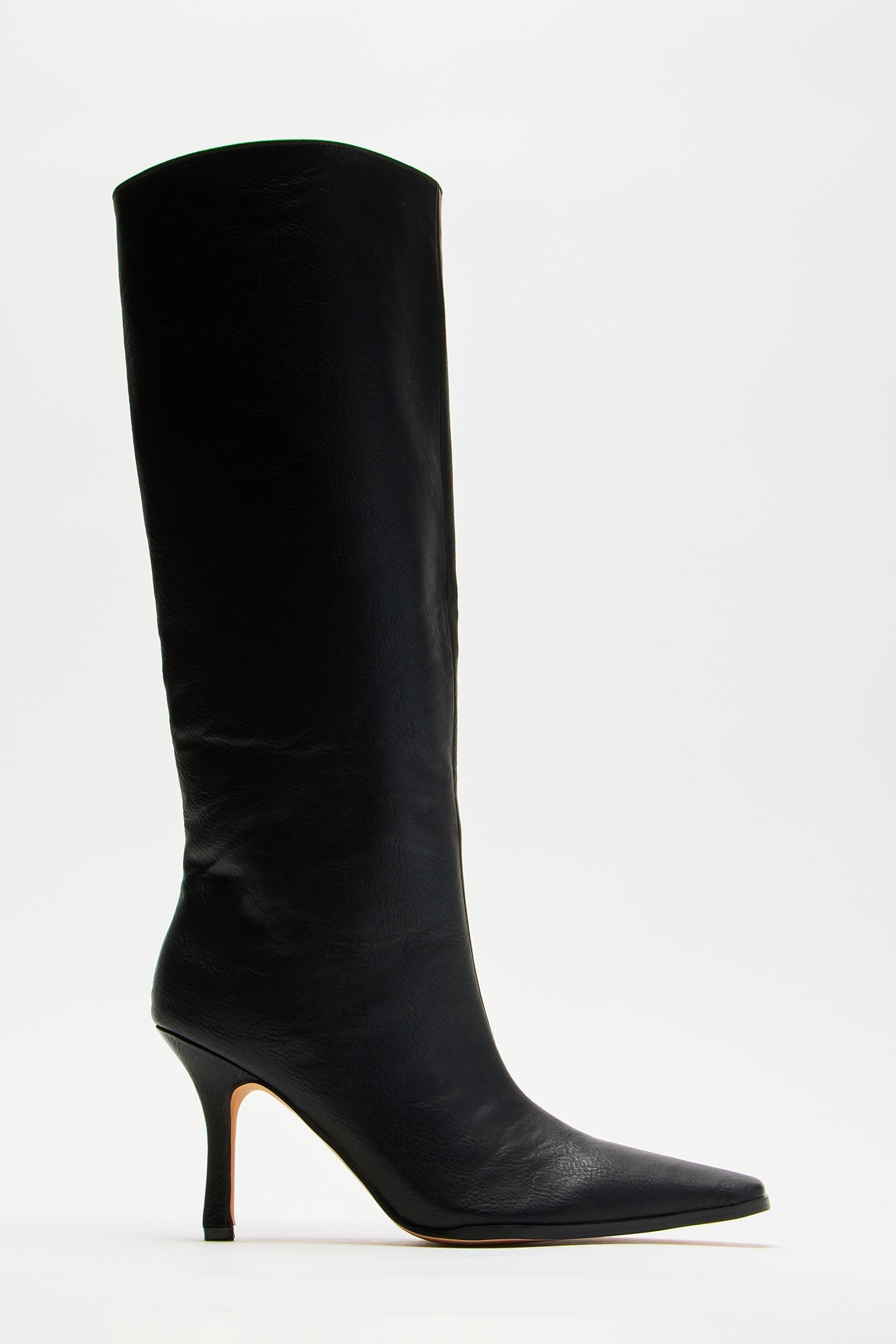 Direct Shade Knee High Boots - Black