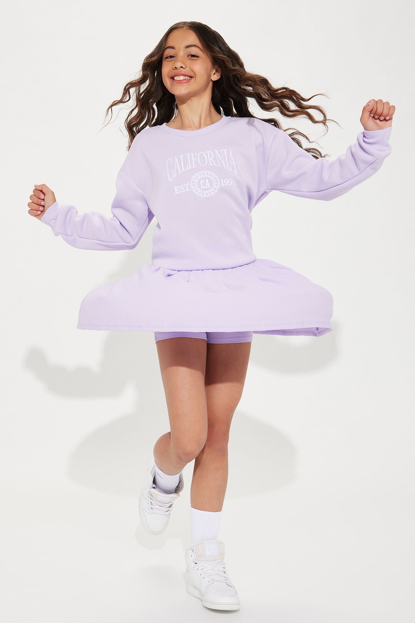 Mini Find Your Estate Skort Set - Lilac