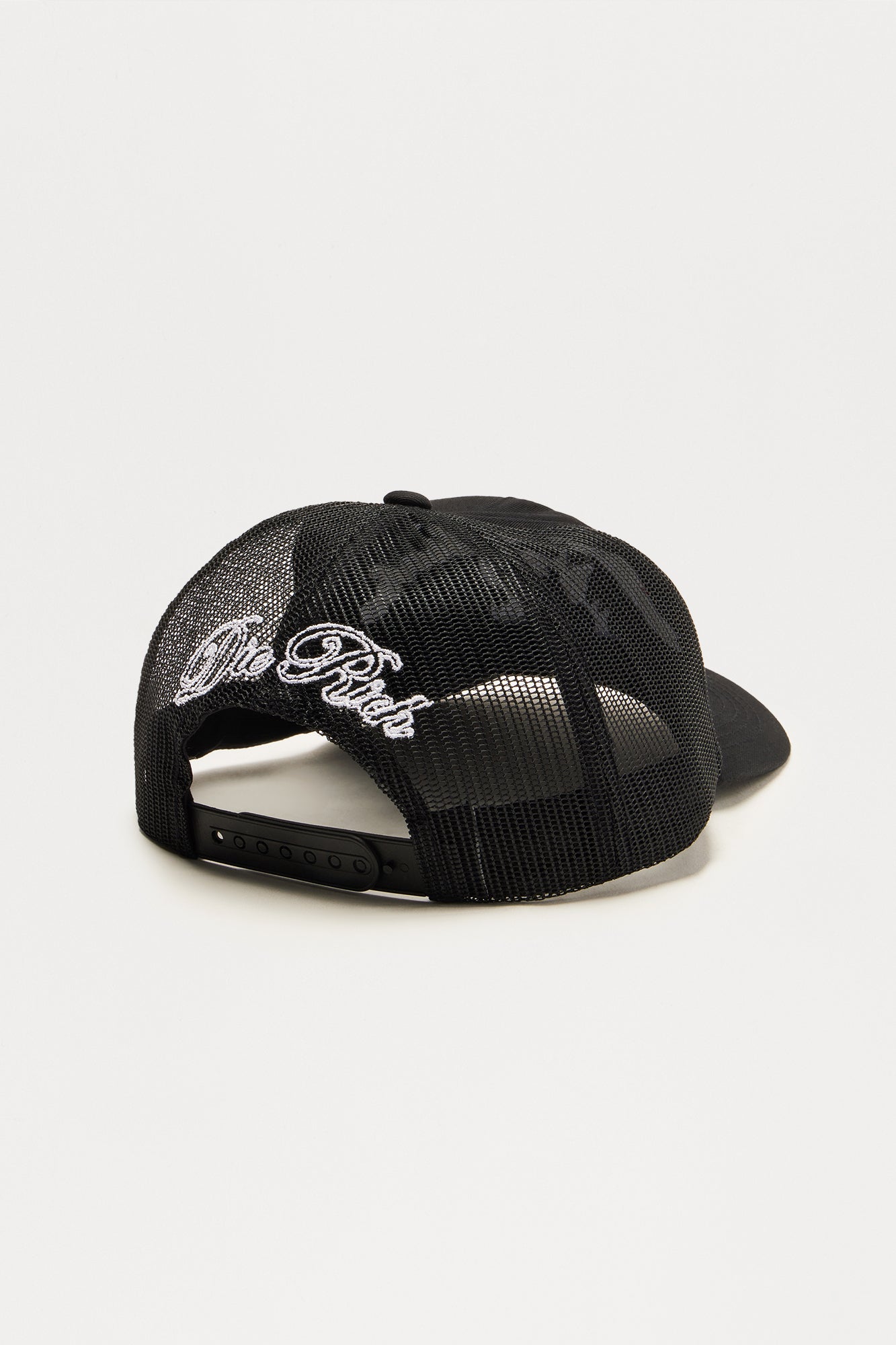 Born Broke Die Rich Unstructured Snapback Hat - Black