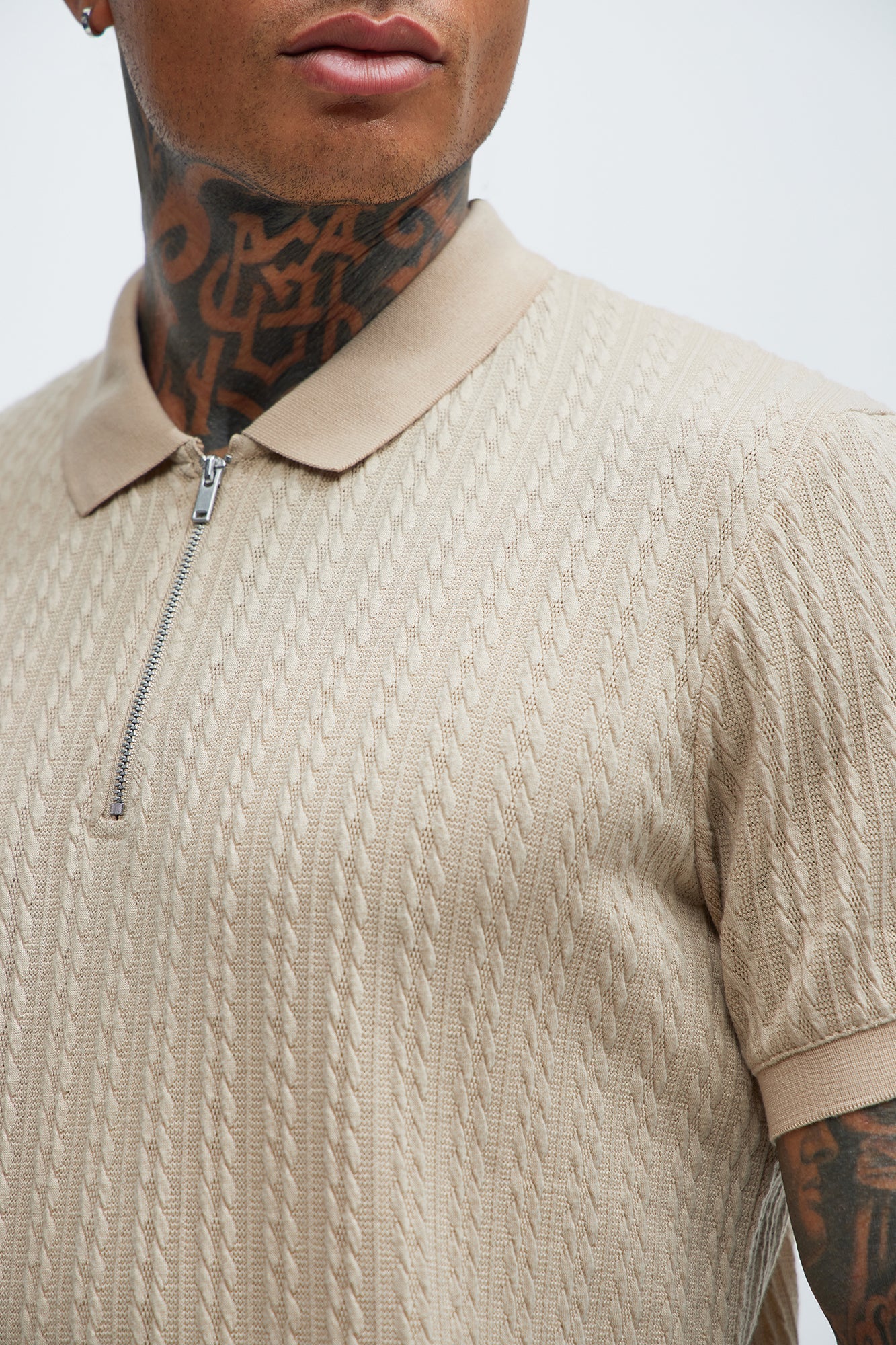 Caddie Short Sleeve Polo - Cream
