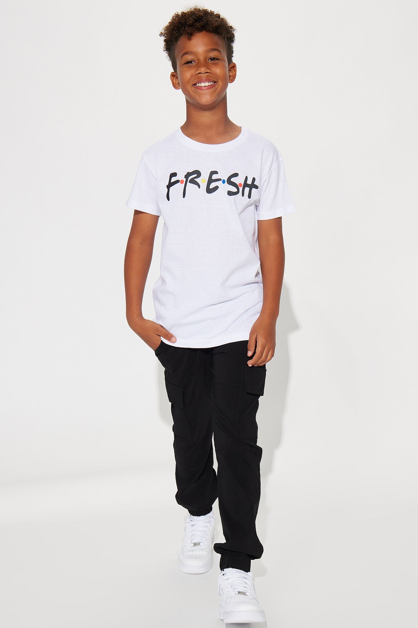 Mini So Fresh Short Sleeve Tee - White