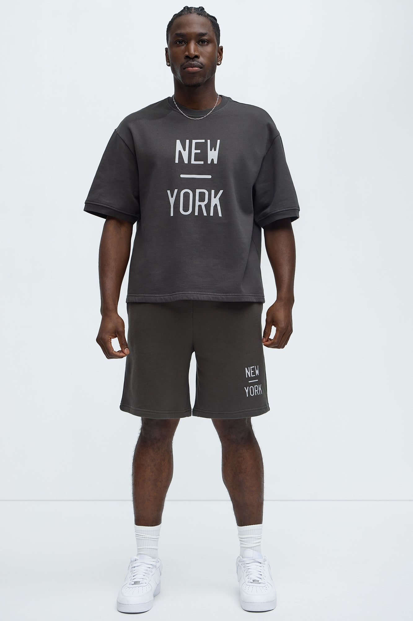 NYC Sweatshorts - Grey