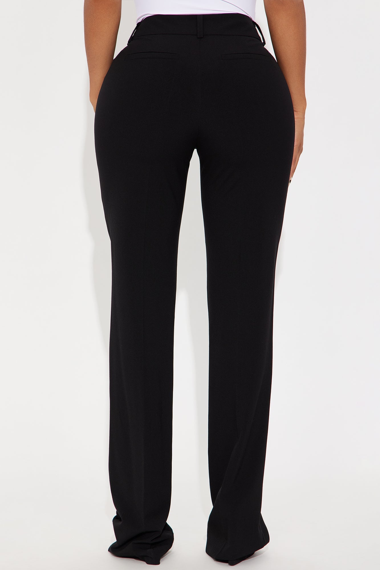 Tall Tasha Dressy High Rise Pants - Black