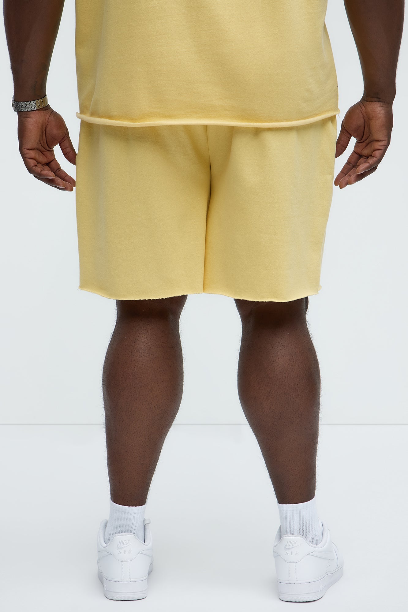 Manhattan Sweatshorts - Yellow
