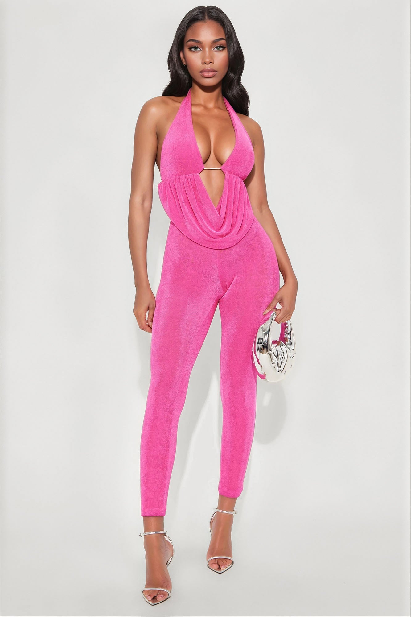 My Clarity Jumpsuit - Hot Pink