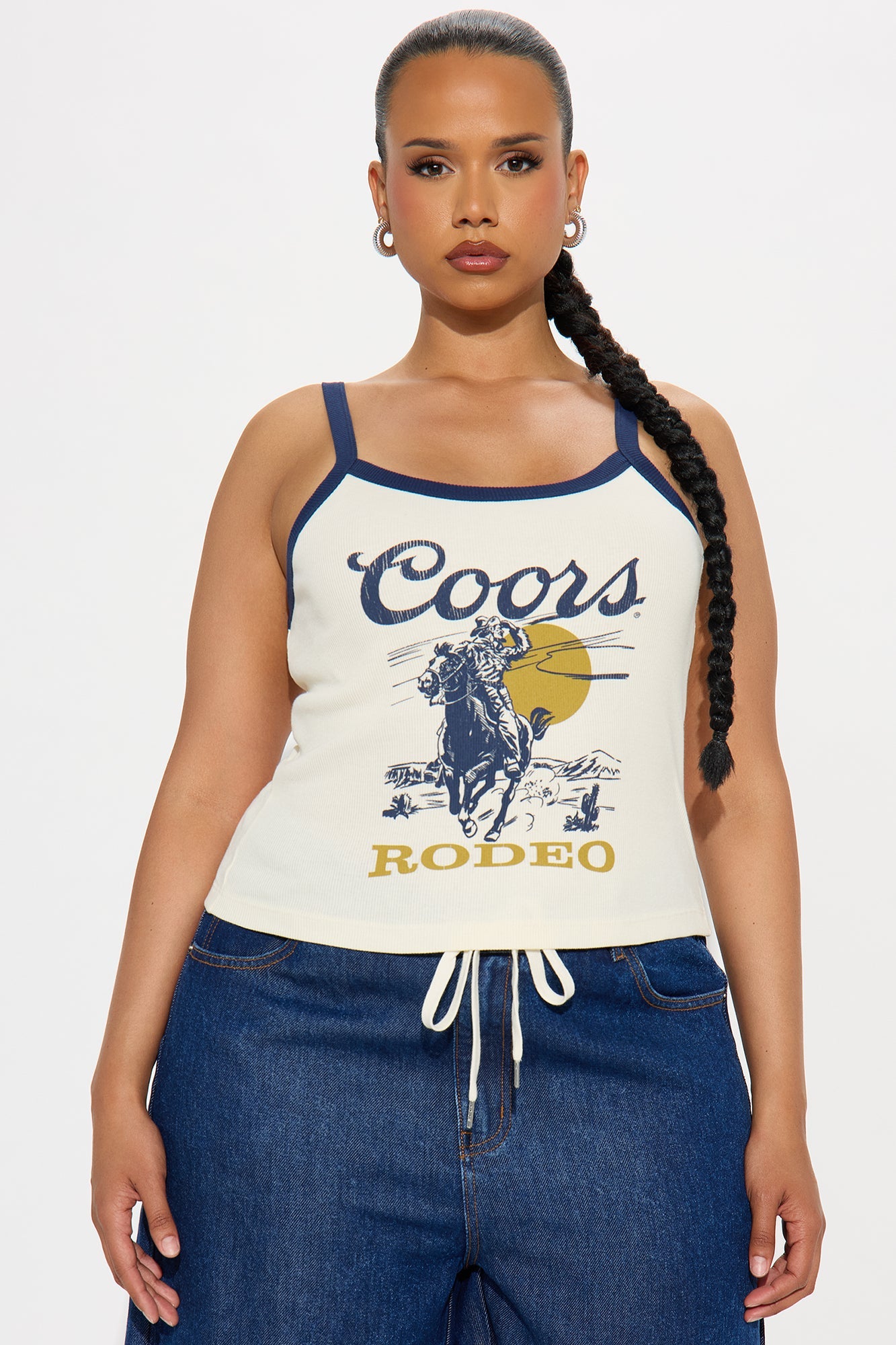 Coors Rodeo Tank Top - Ivory