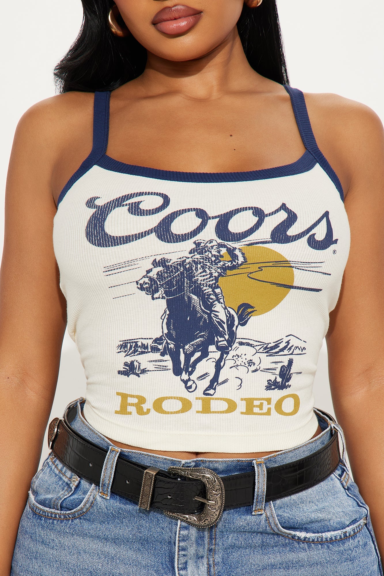 Coors Rodeo Tank Top - Ivory