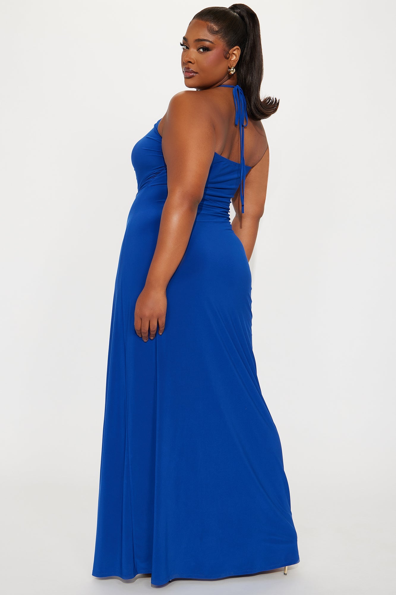 Liana Straight Leg Jumpsuit - Royal