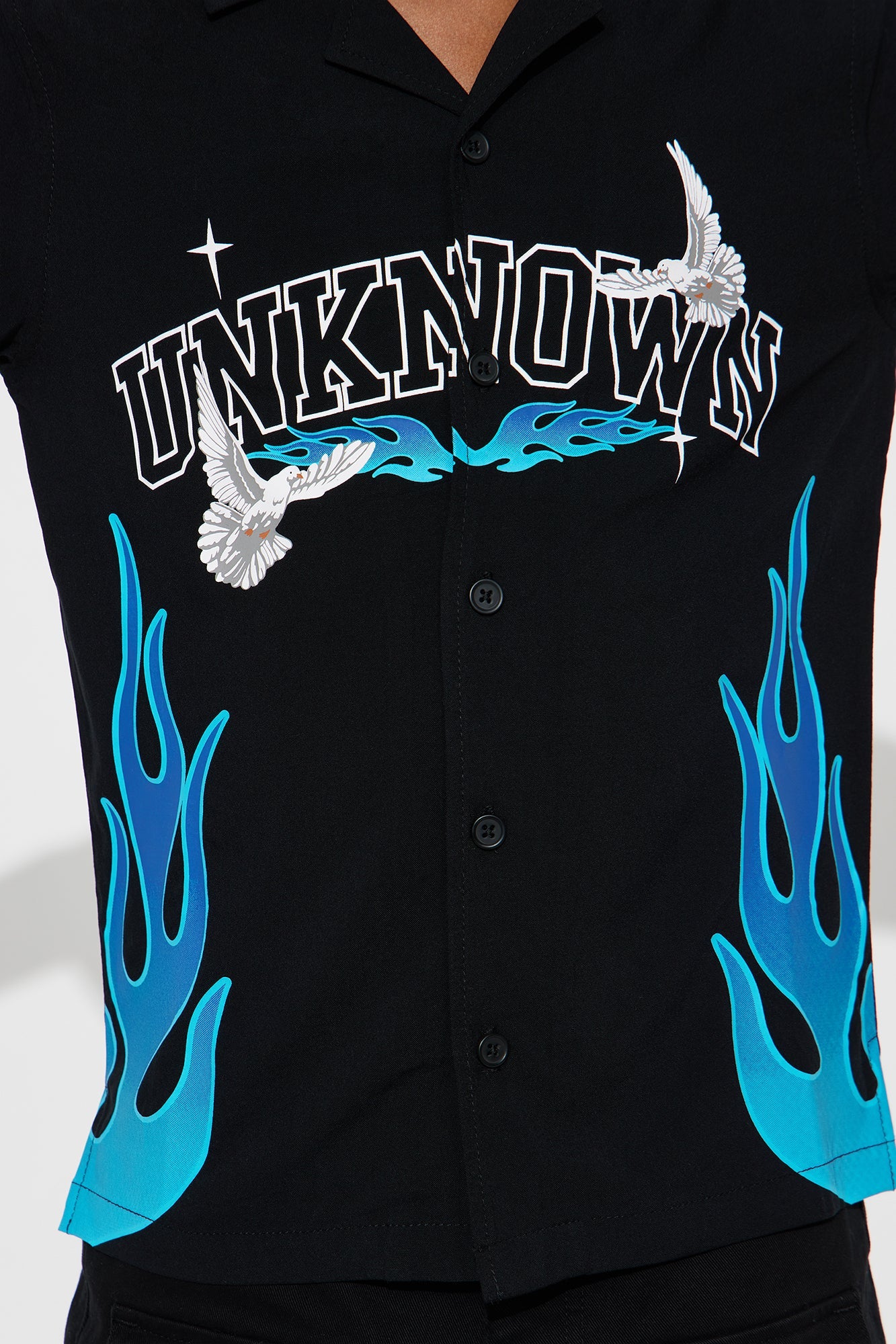 Mini Unknown Rayon Shirt - Black