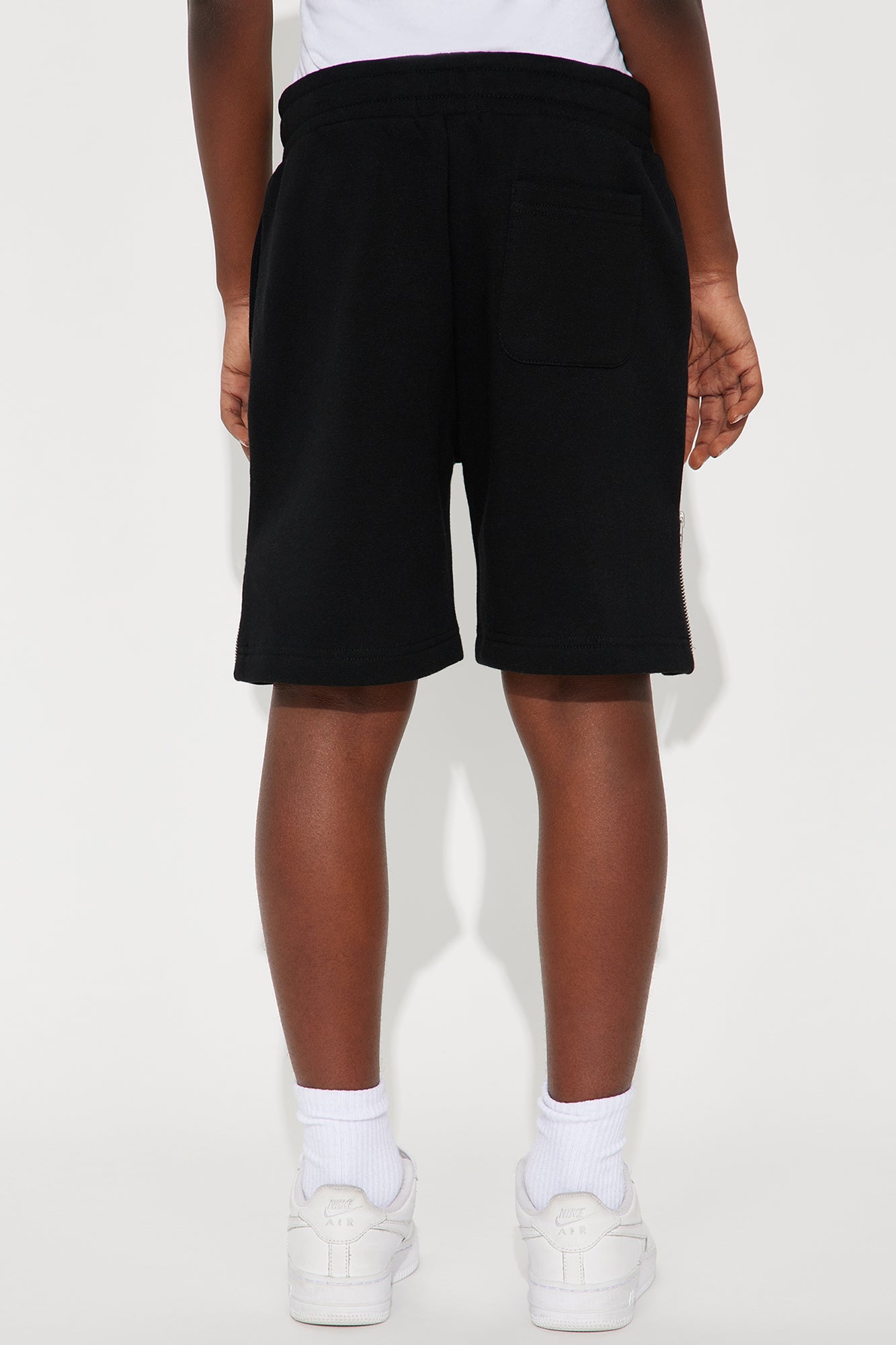 Mini Tyson Sleaze Studded Relaxed Shorts - Black