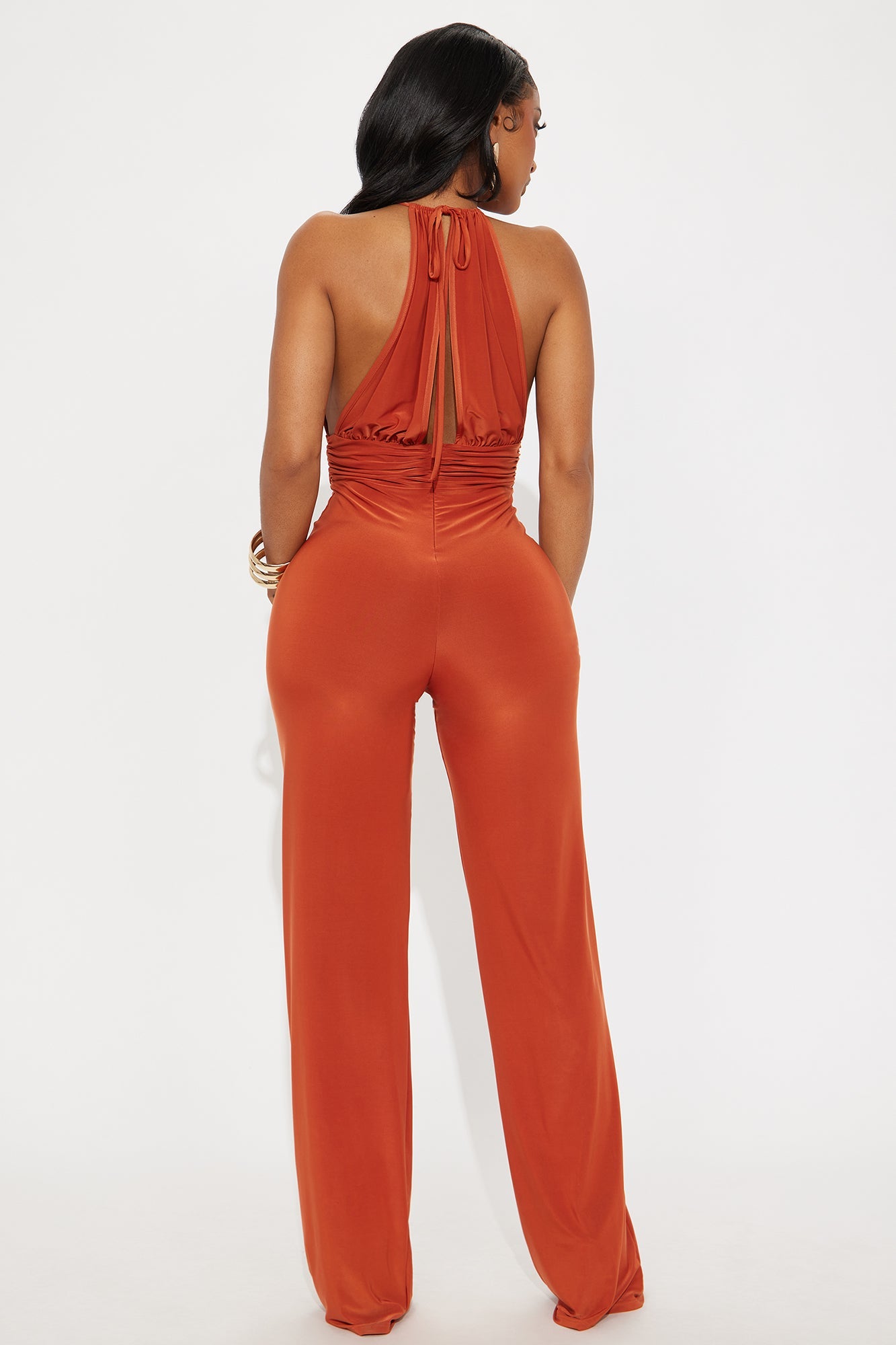 Savanna Jumpsuit - Rust