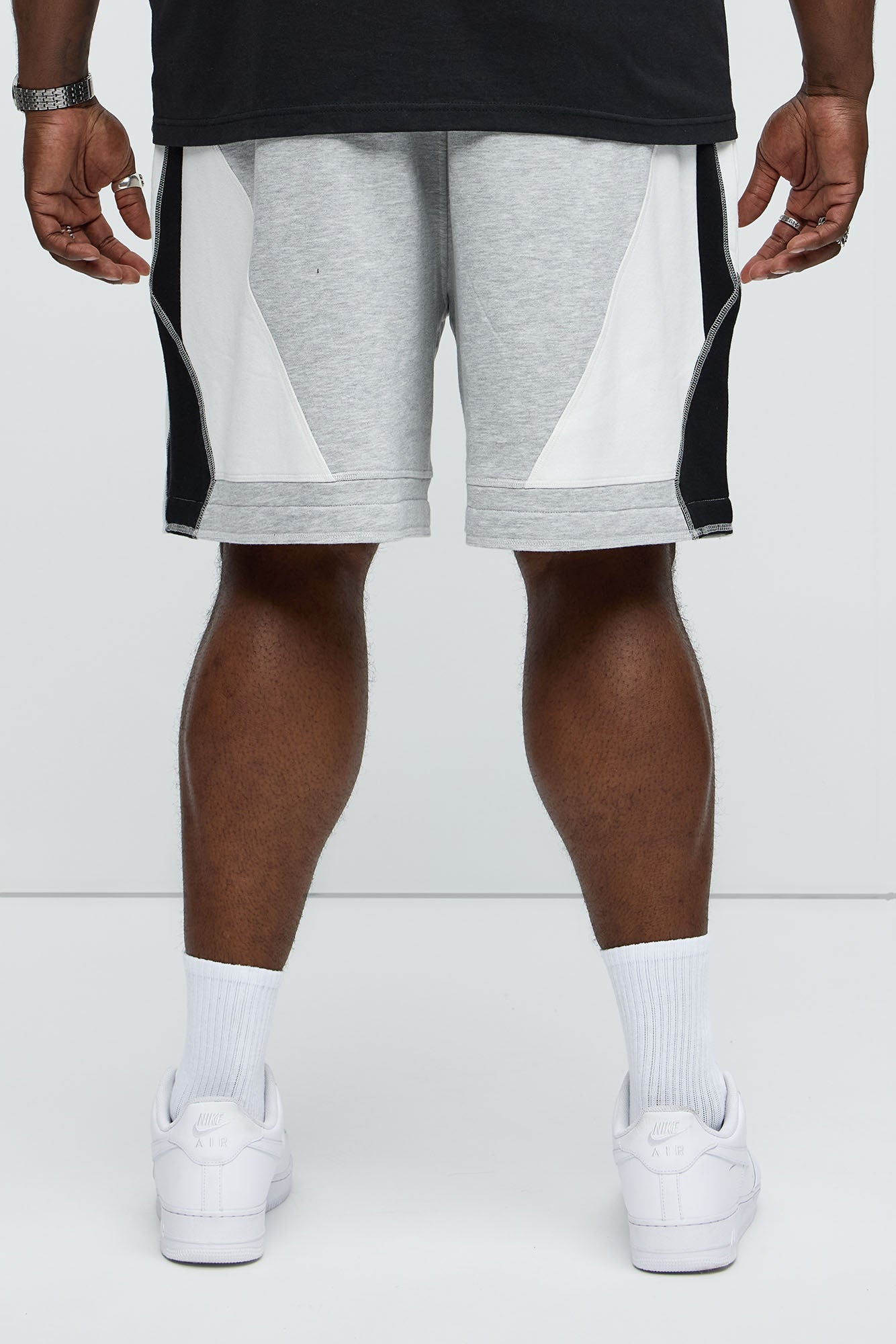 Tyson Tri-Paneled Shorts - Multi Color